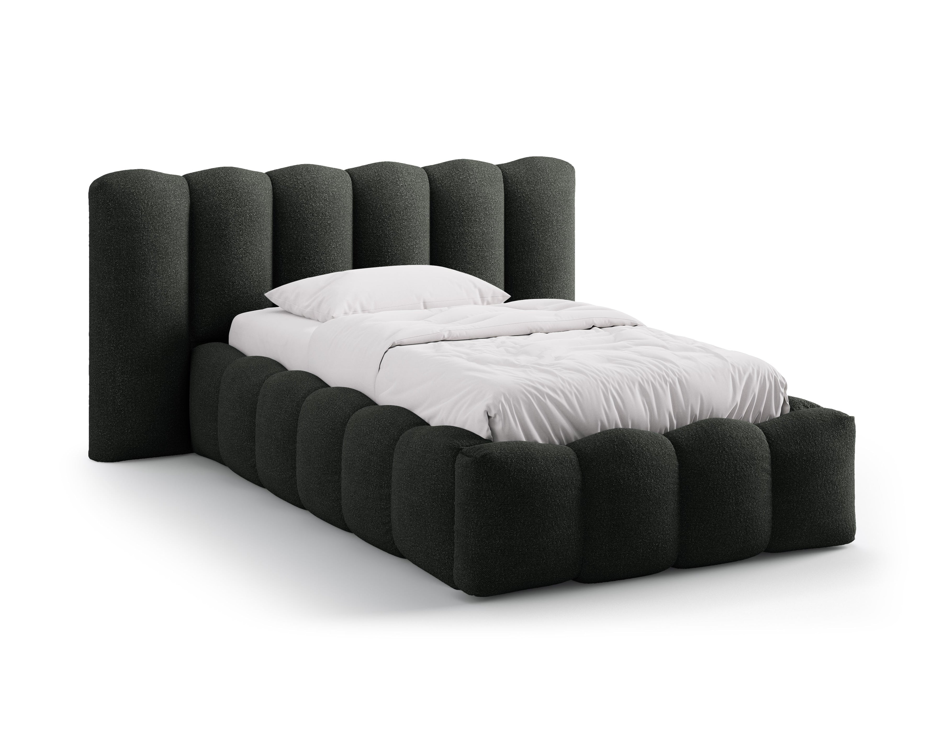 Bed LUPINE zwarte boucle