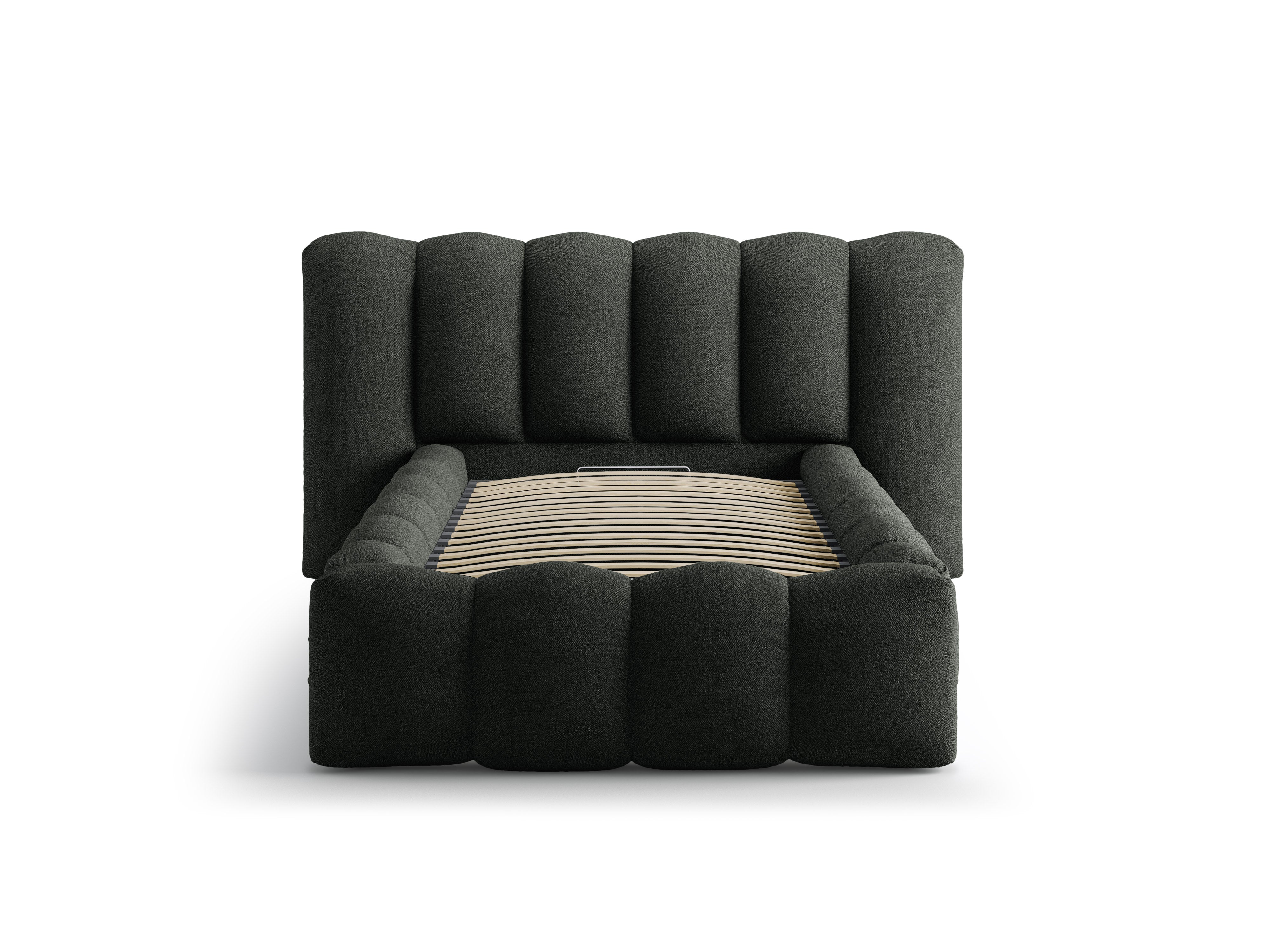 Bed LUPINE zwarte boucle