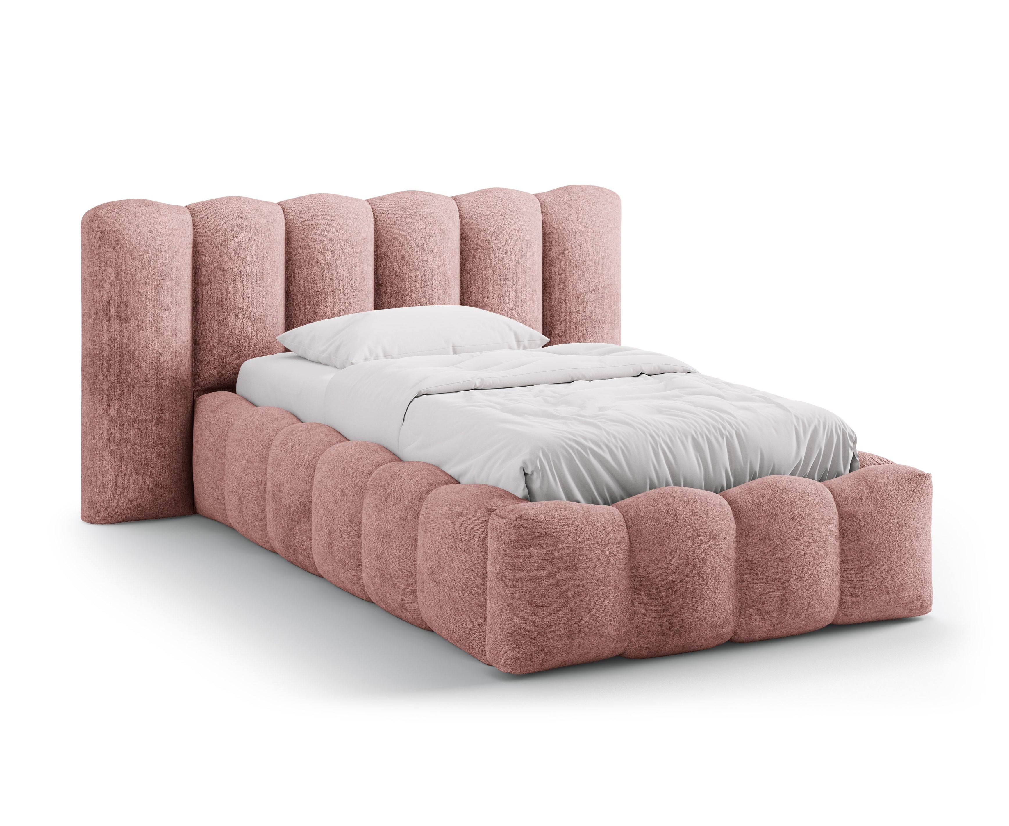 LUPINE bed roze chenille