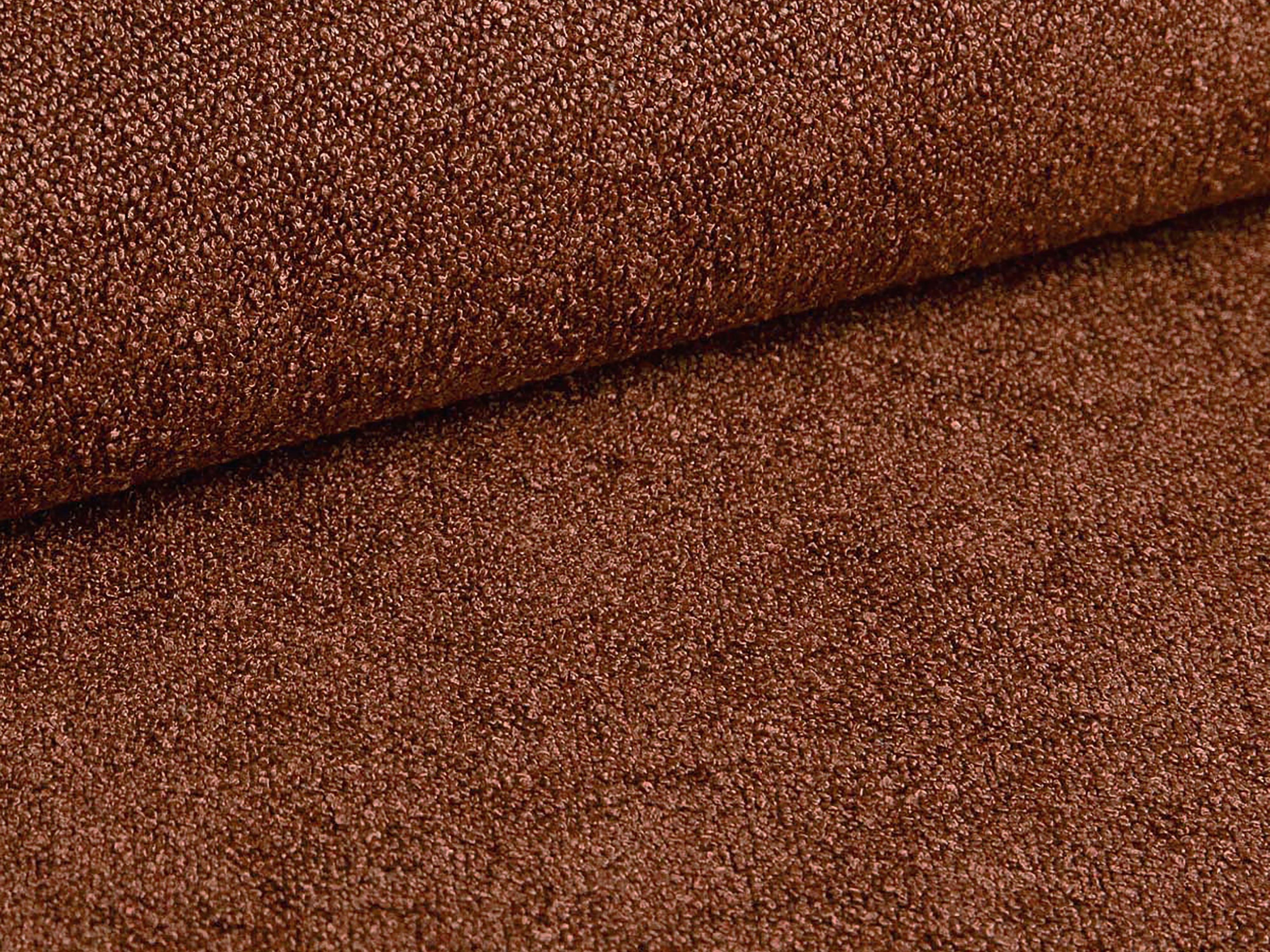 Bed met opbergruimte ERIC baksteen boucle