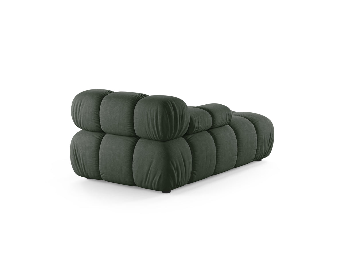 Linker chaise longue BELLIS donkergroen
