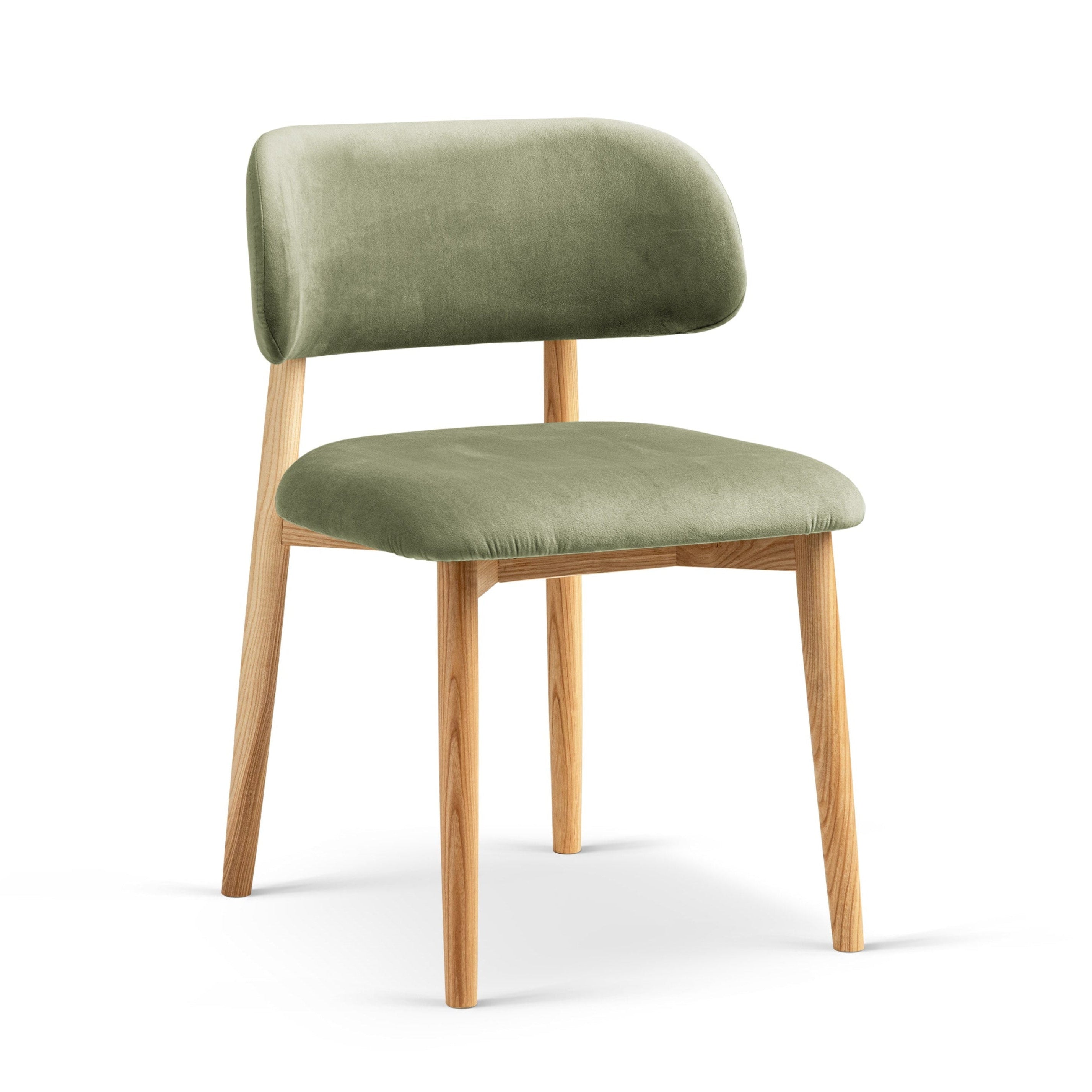 EVAN Green Velvet Chair