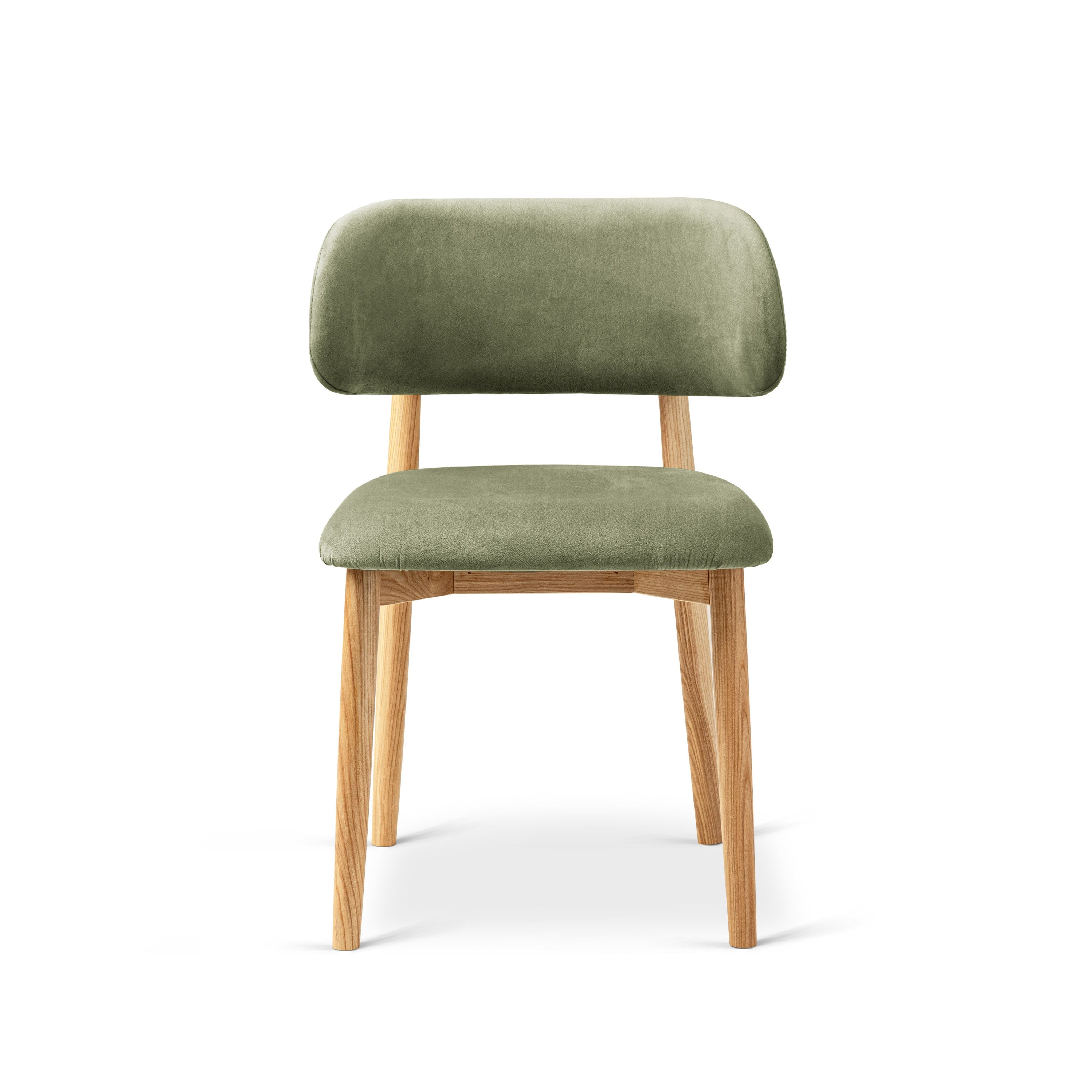 EVAN Green Velvet Chair