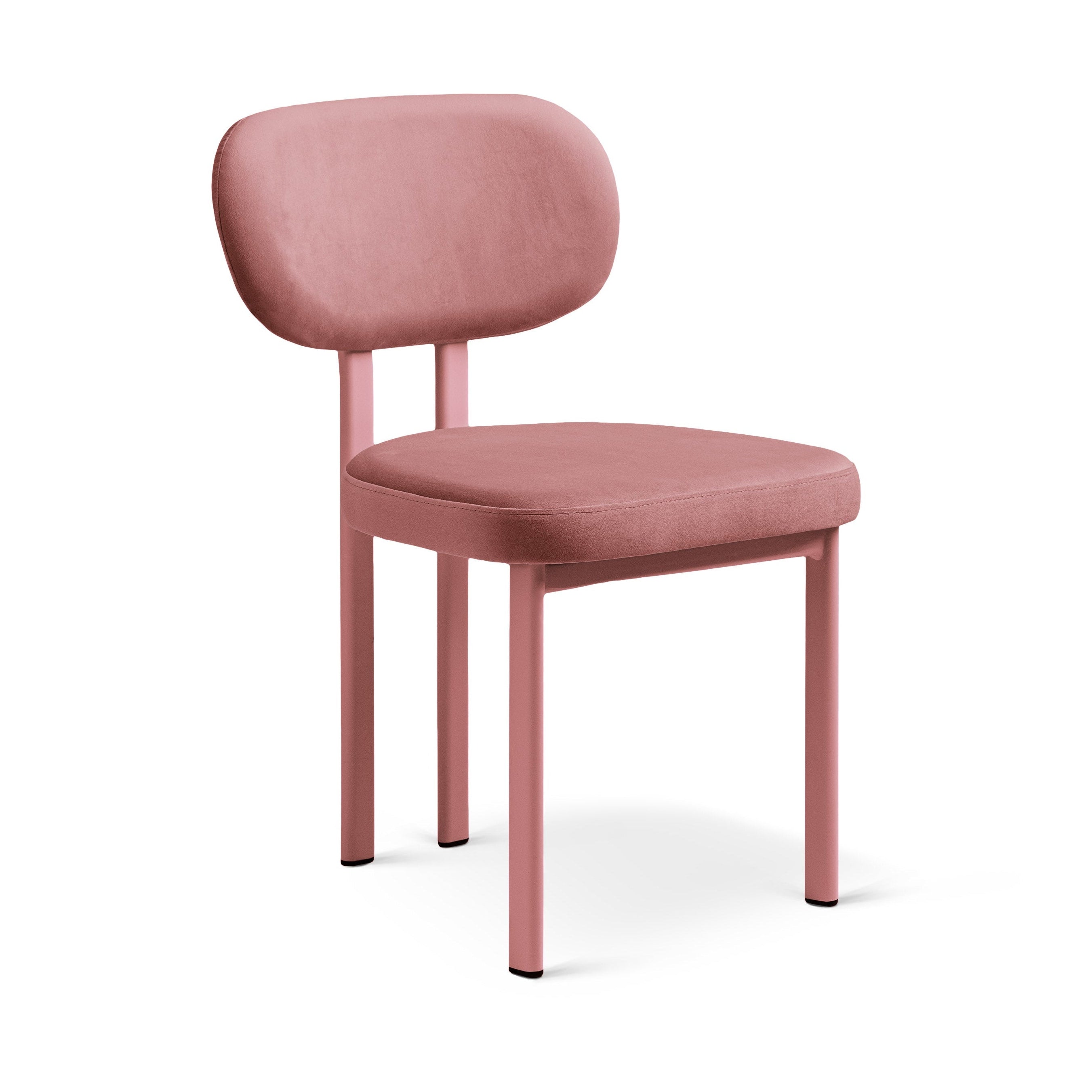 Fluwelen stoel SAM roze