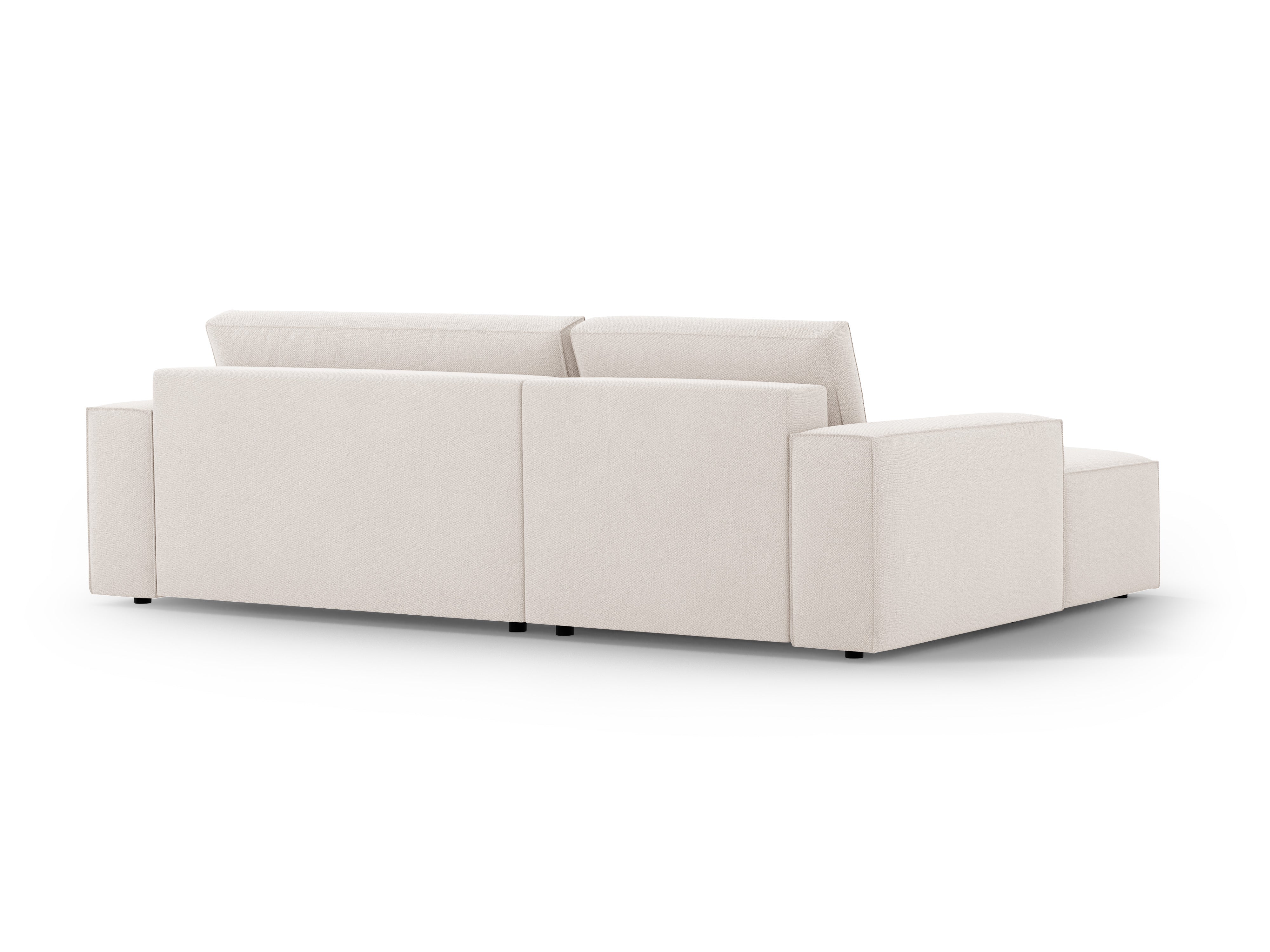 Ecksofa links mit Schlaffunktion JODIE hellbeige