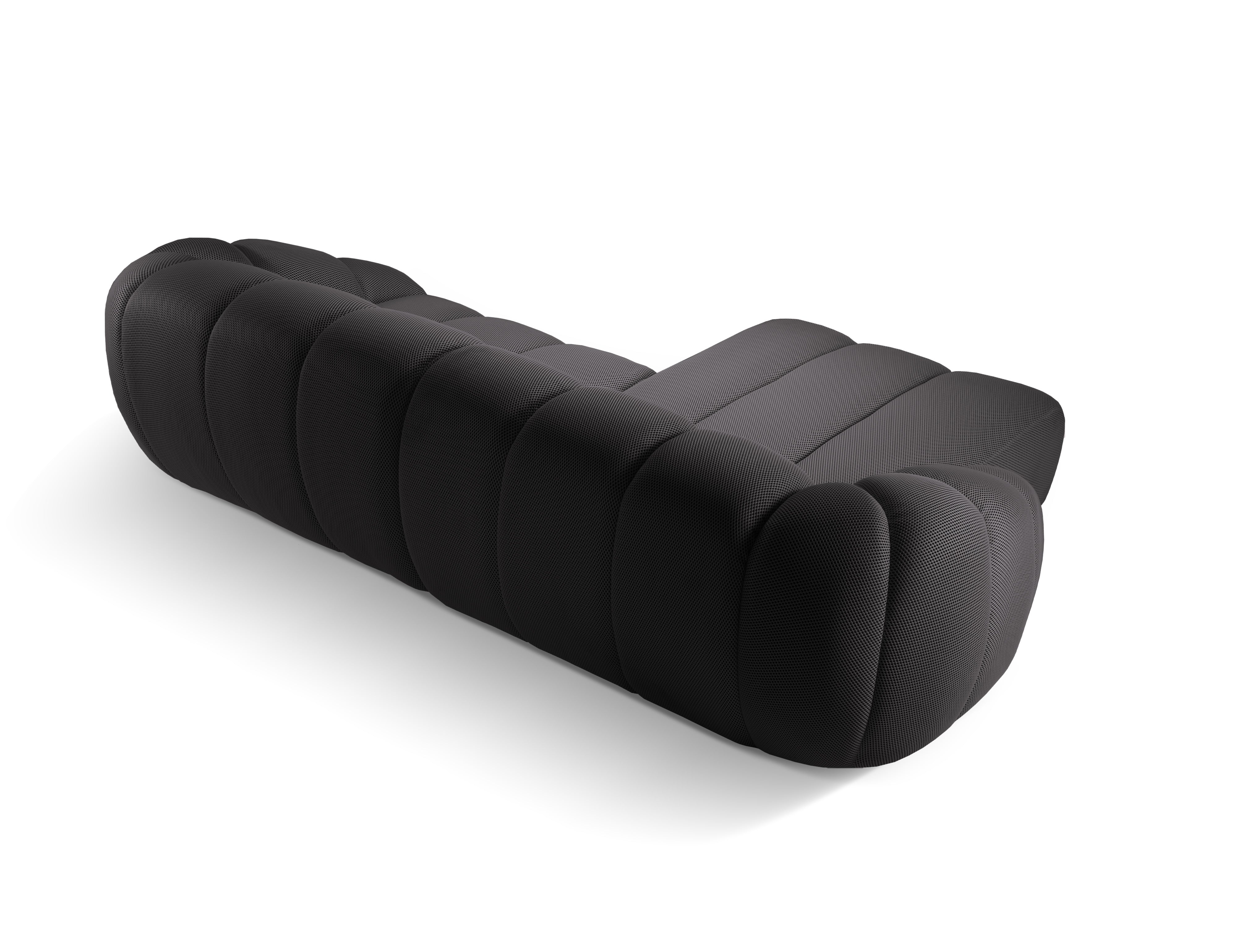 4-sitzige linke Eckcouch DIANA espresso