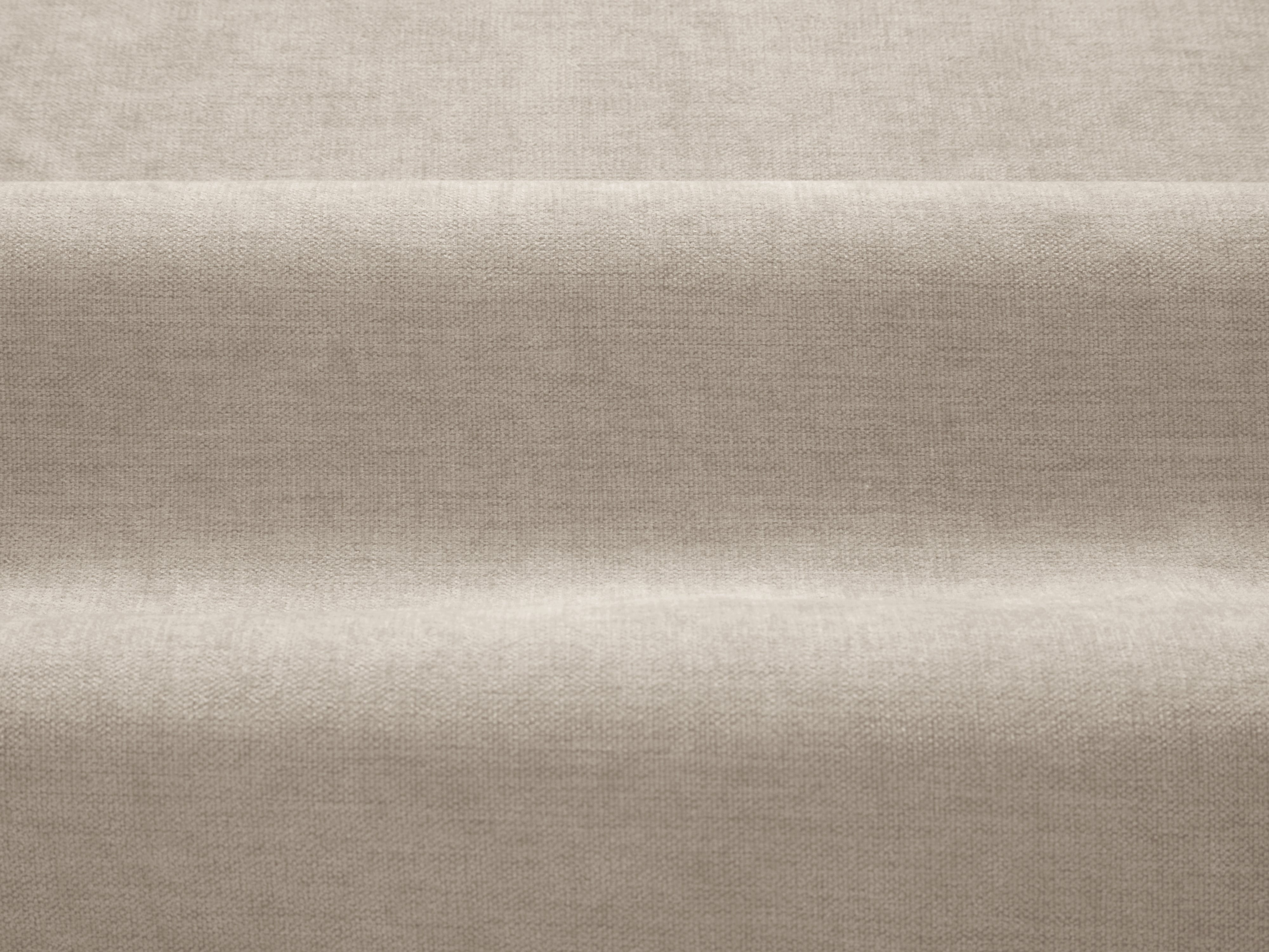 Left-sided corner sofa ADA light beige chenille