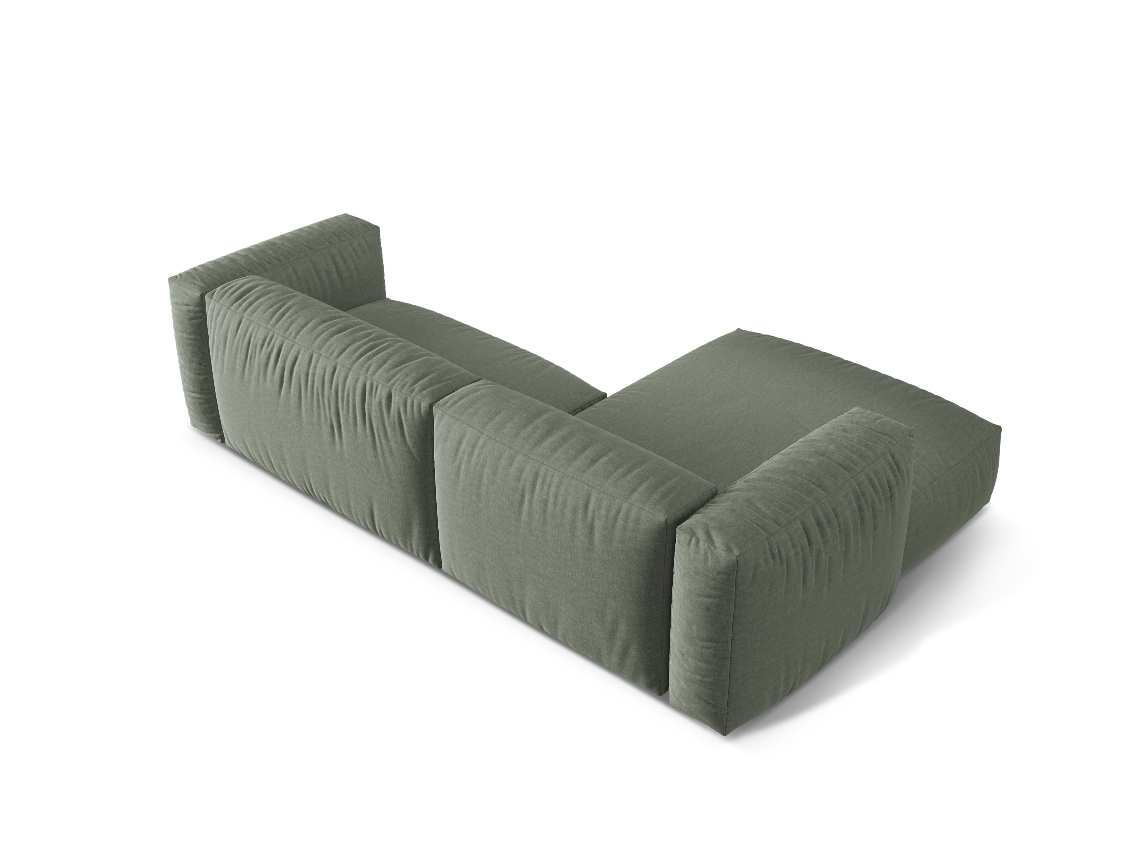 Linke Ecke von 2-Personen Martin Olive Green