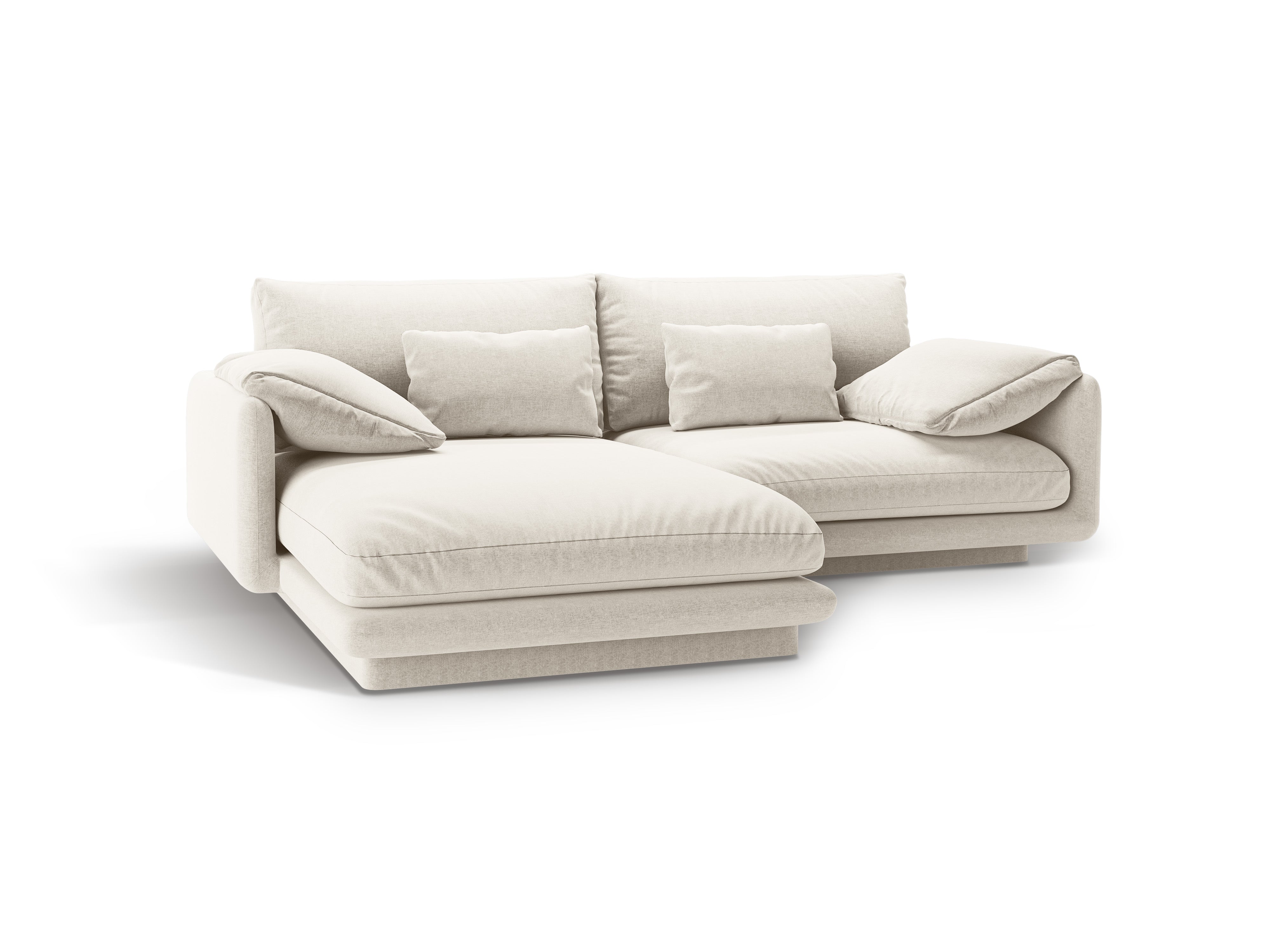 Linkshänder 3-Personen-Eck-Turin-Elfenbein