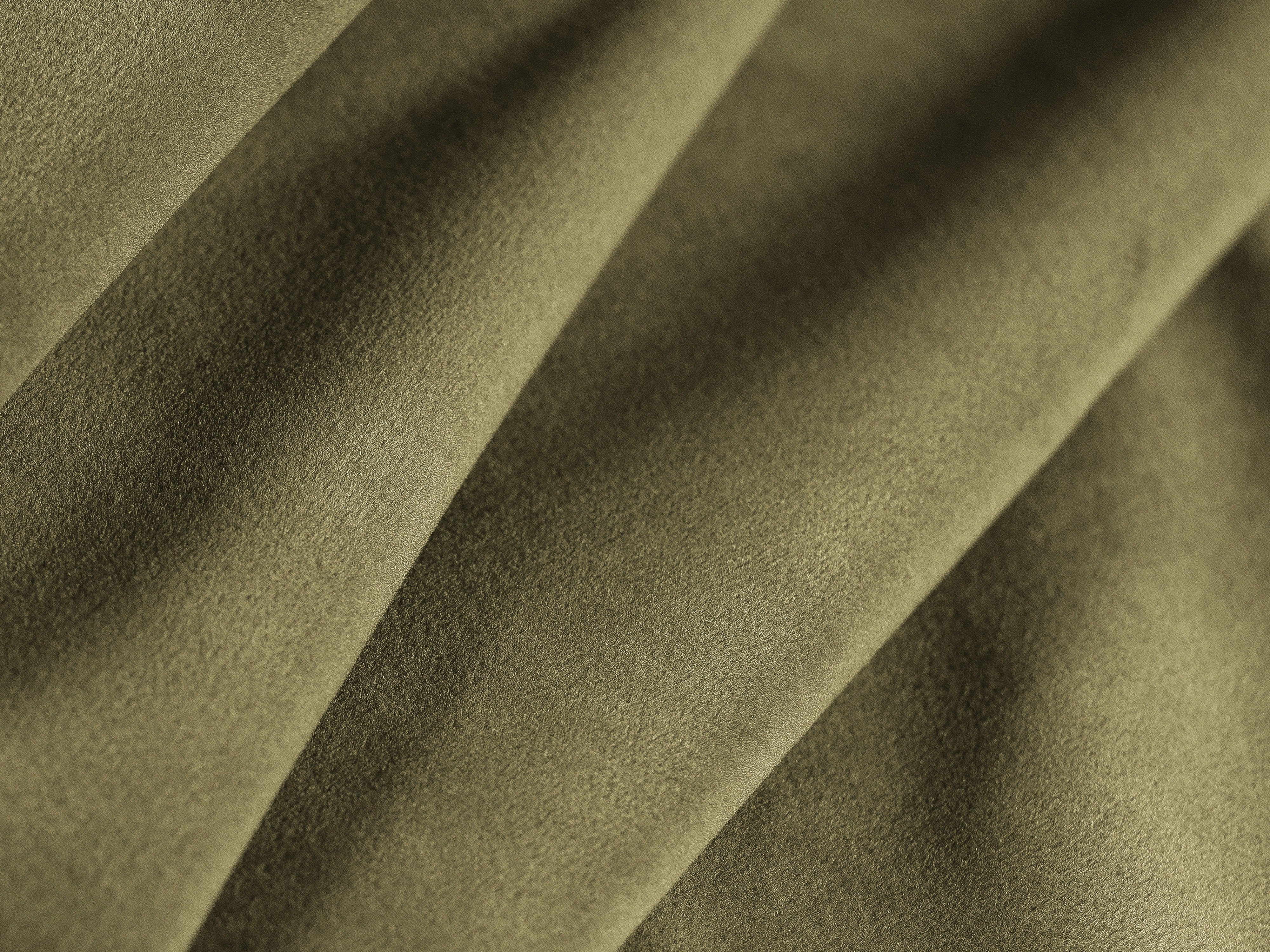 Right-facing velvet corner sofa for 2 people KATE green