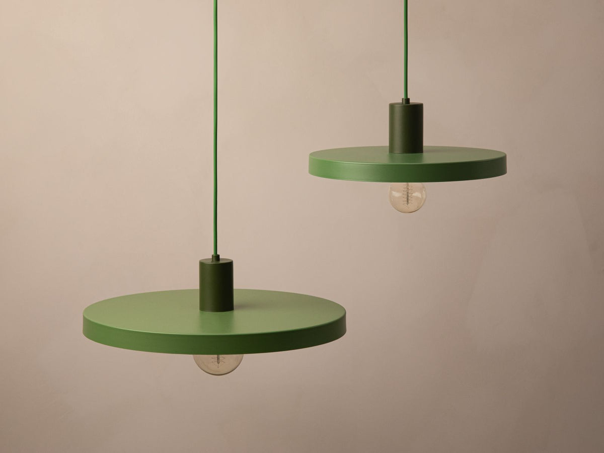 Lampa wisząca ORI zielony – ujęcie 11