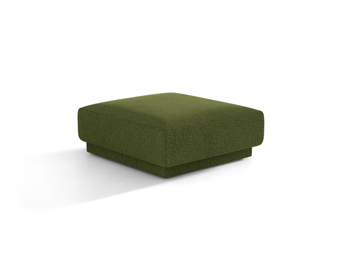 Puf MILEY zielony boucle – Micadoni