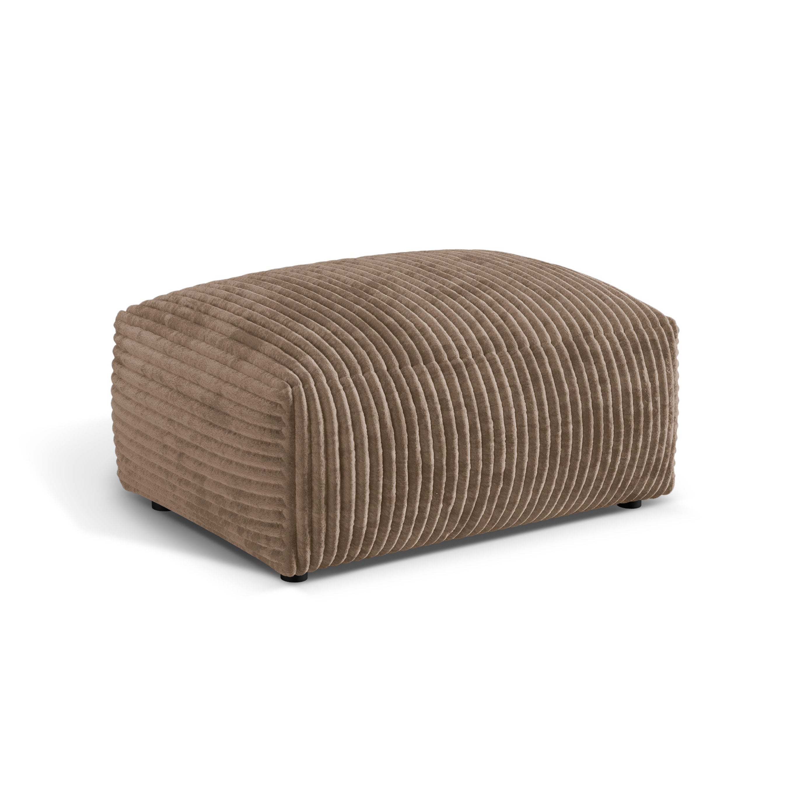 Martin Pouf Dark Beige Cord