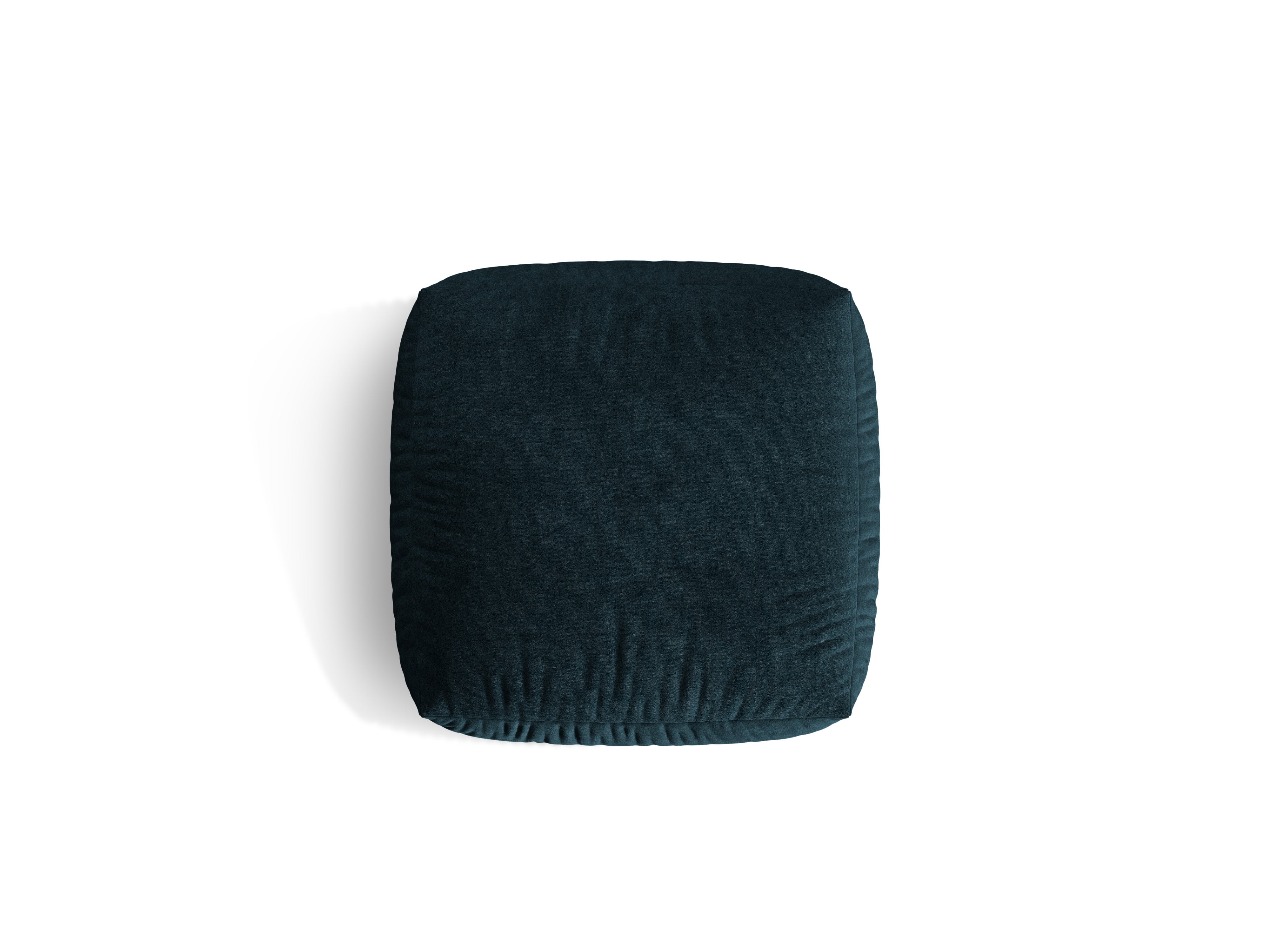 Martina Velvet Pouf Navy Blue Benzin