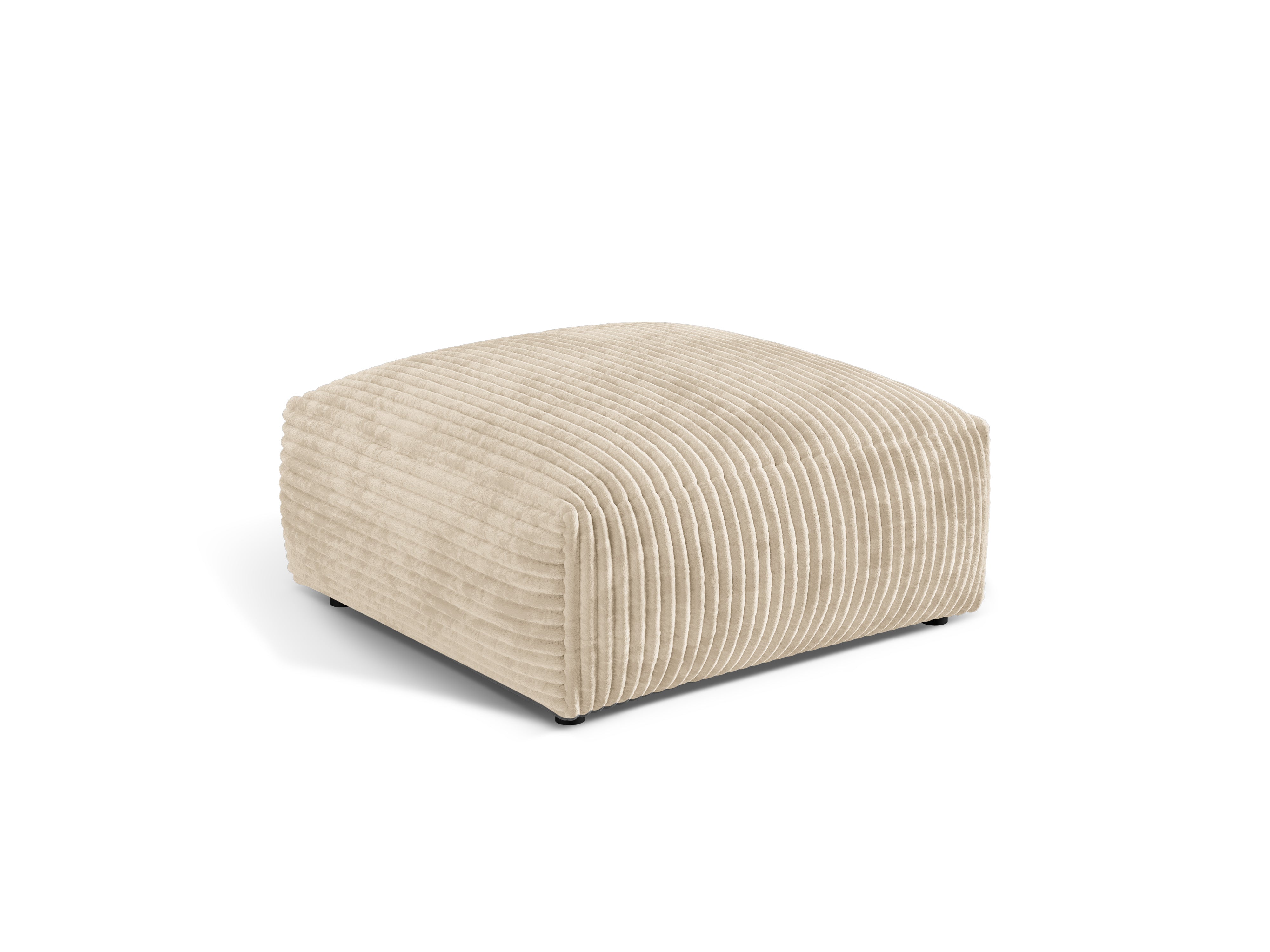 Martin Pouf Light Beige Cord
