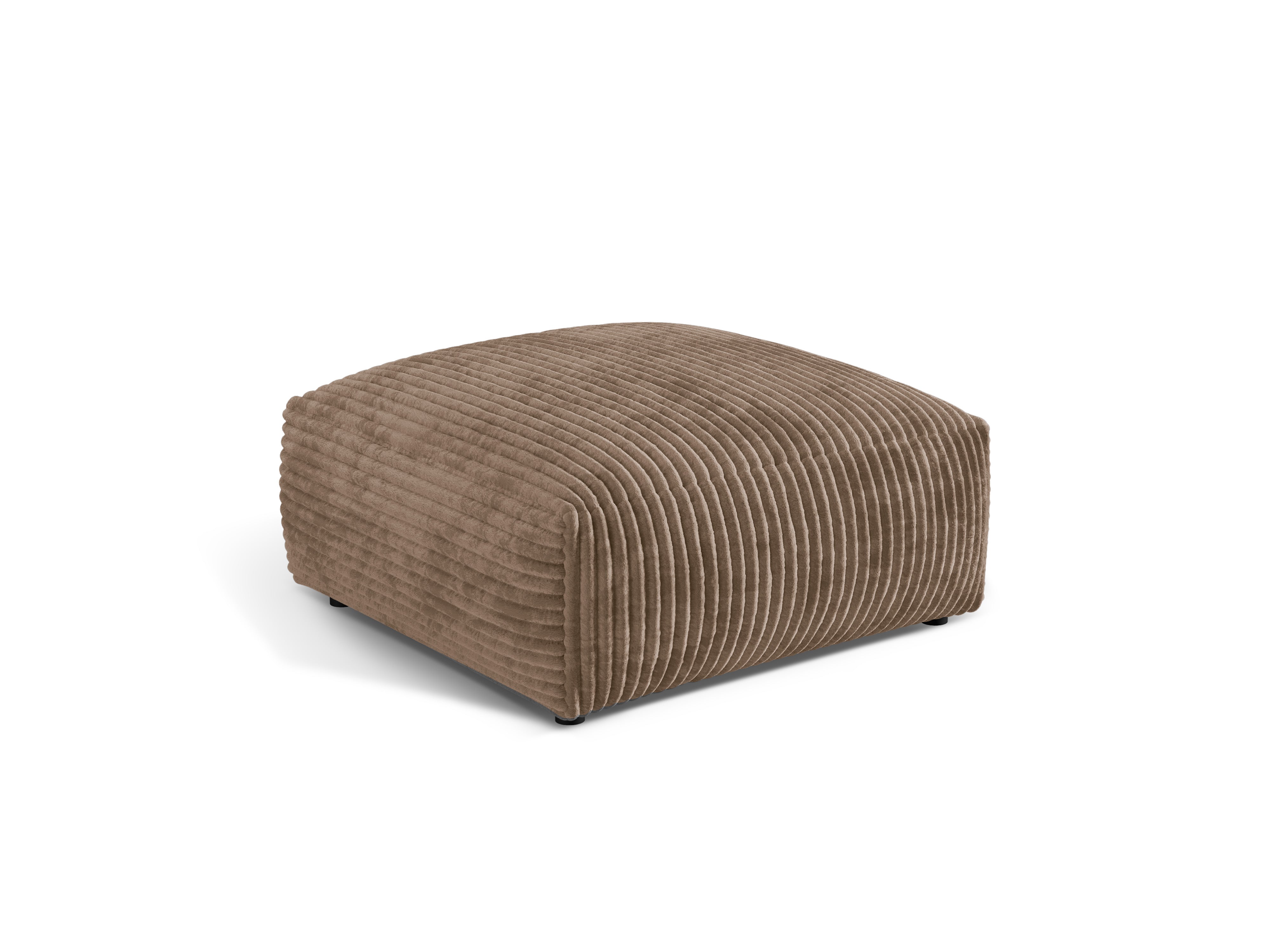 Martin Pouf Dark Beige Cord