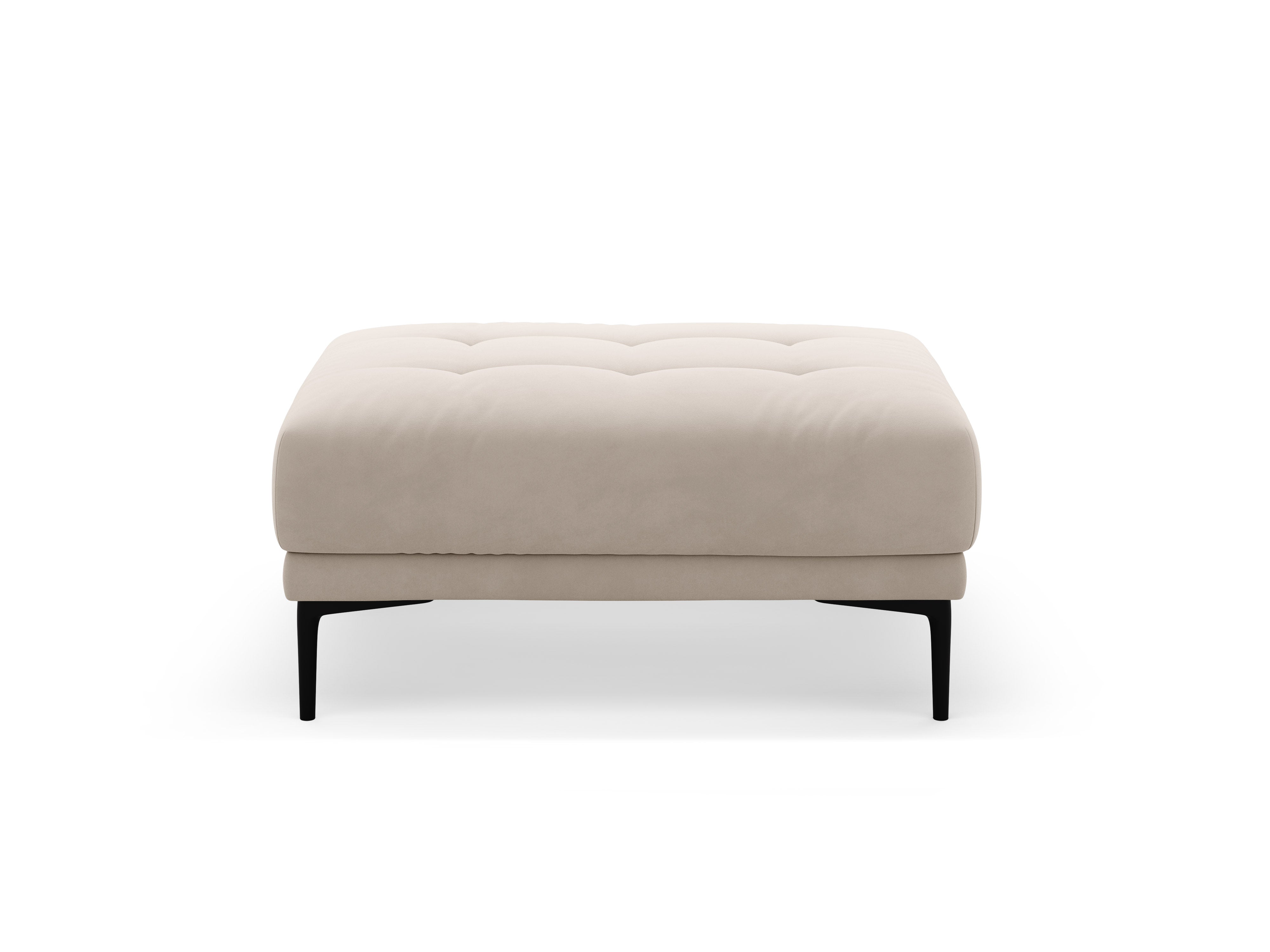 Samt Pouf BEMY beige
