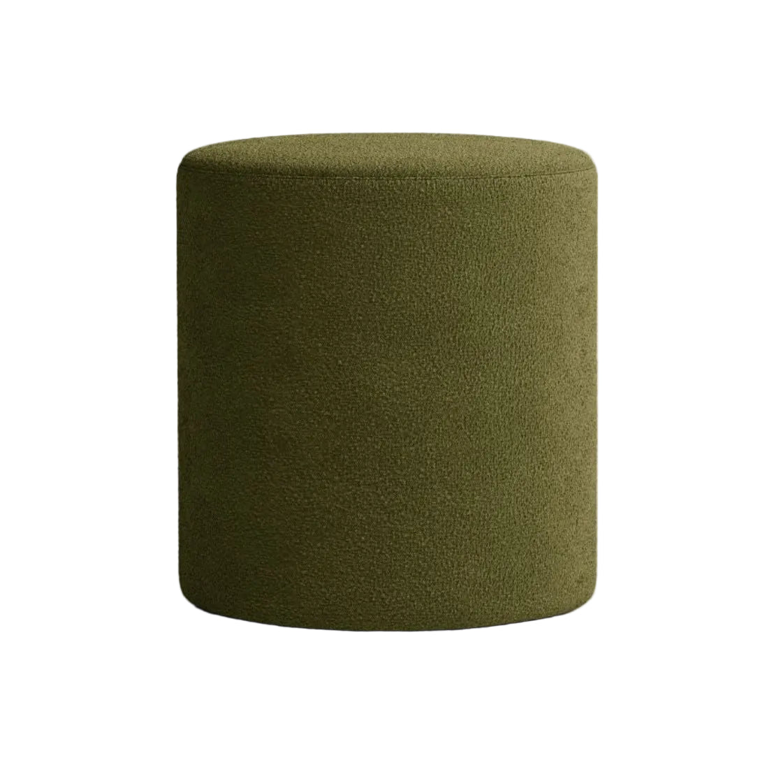 Puf DIA ciemnooliwkowy boucle – Micadoni