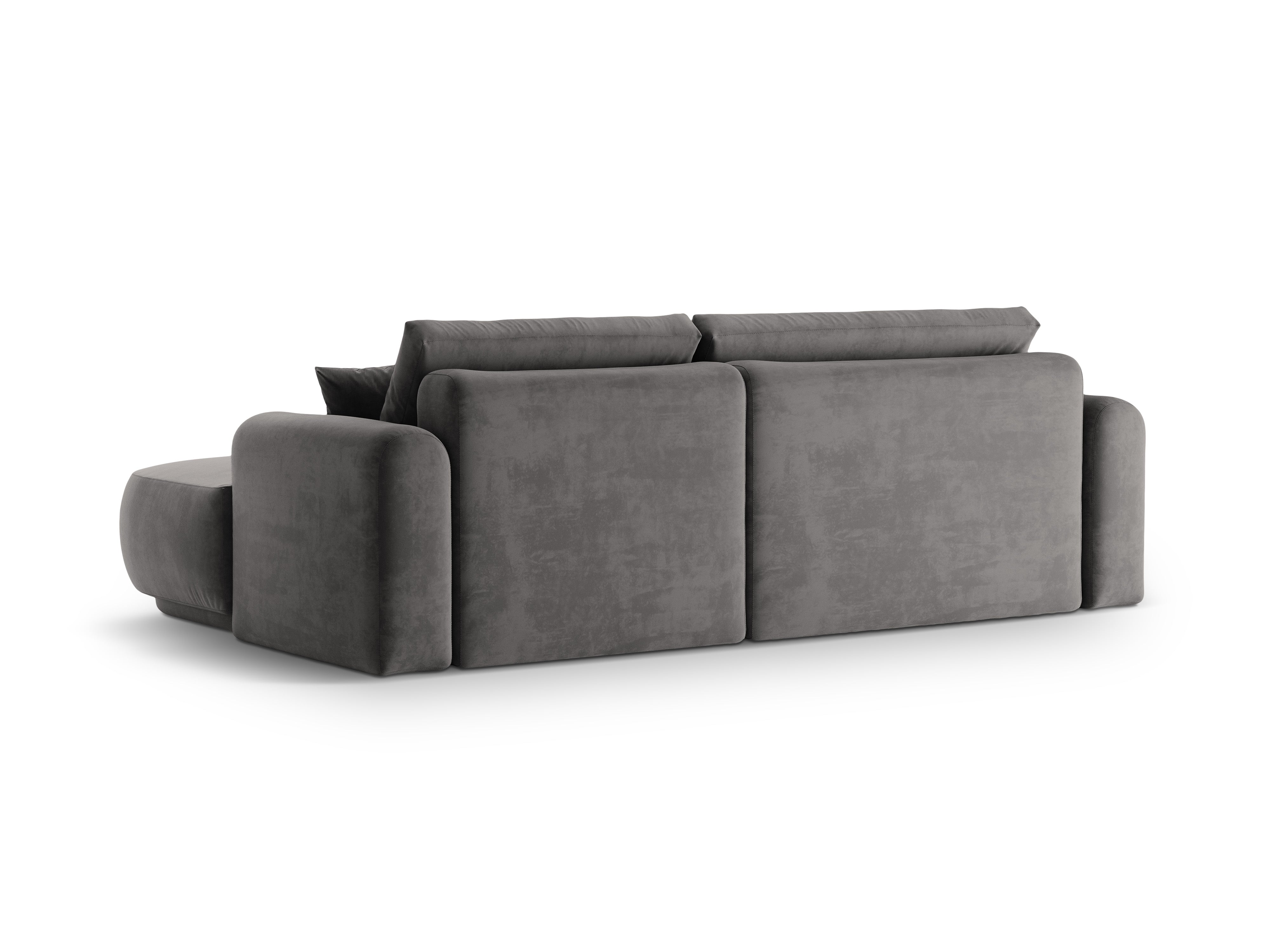 Right -sided velvet corner with Ella Gray sleeping function