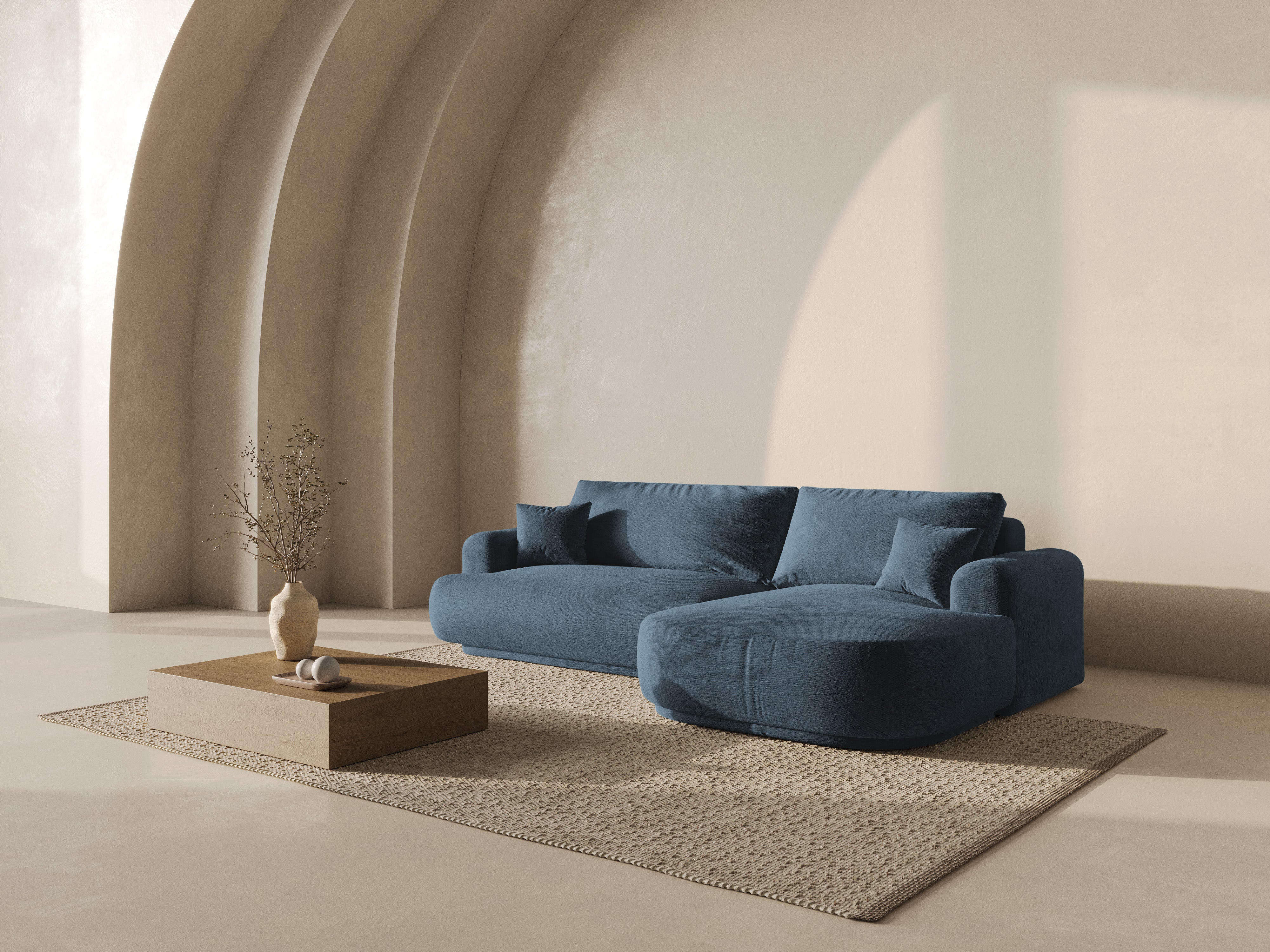 Rechts -Ecke mit Ella schläft dunkelblau