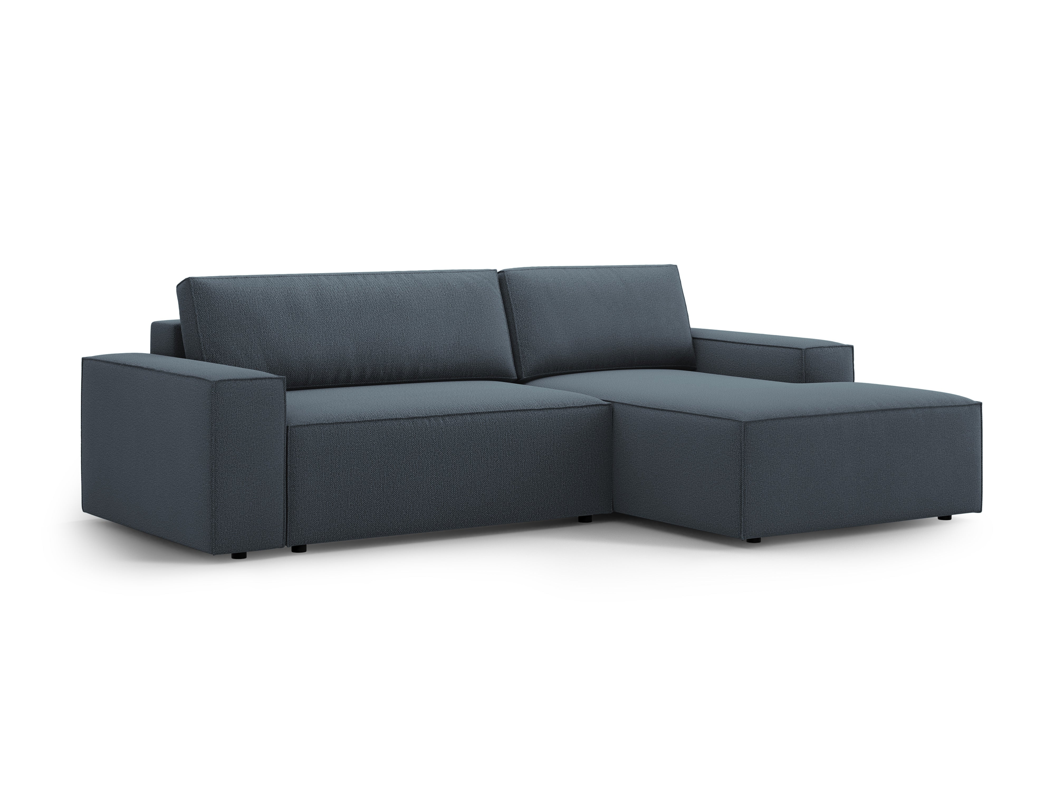 Right-facing sofa bed JODIE blue