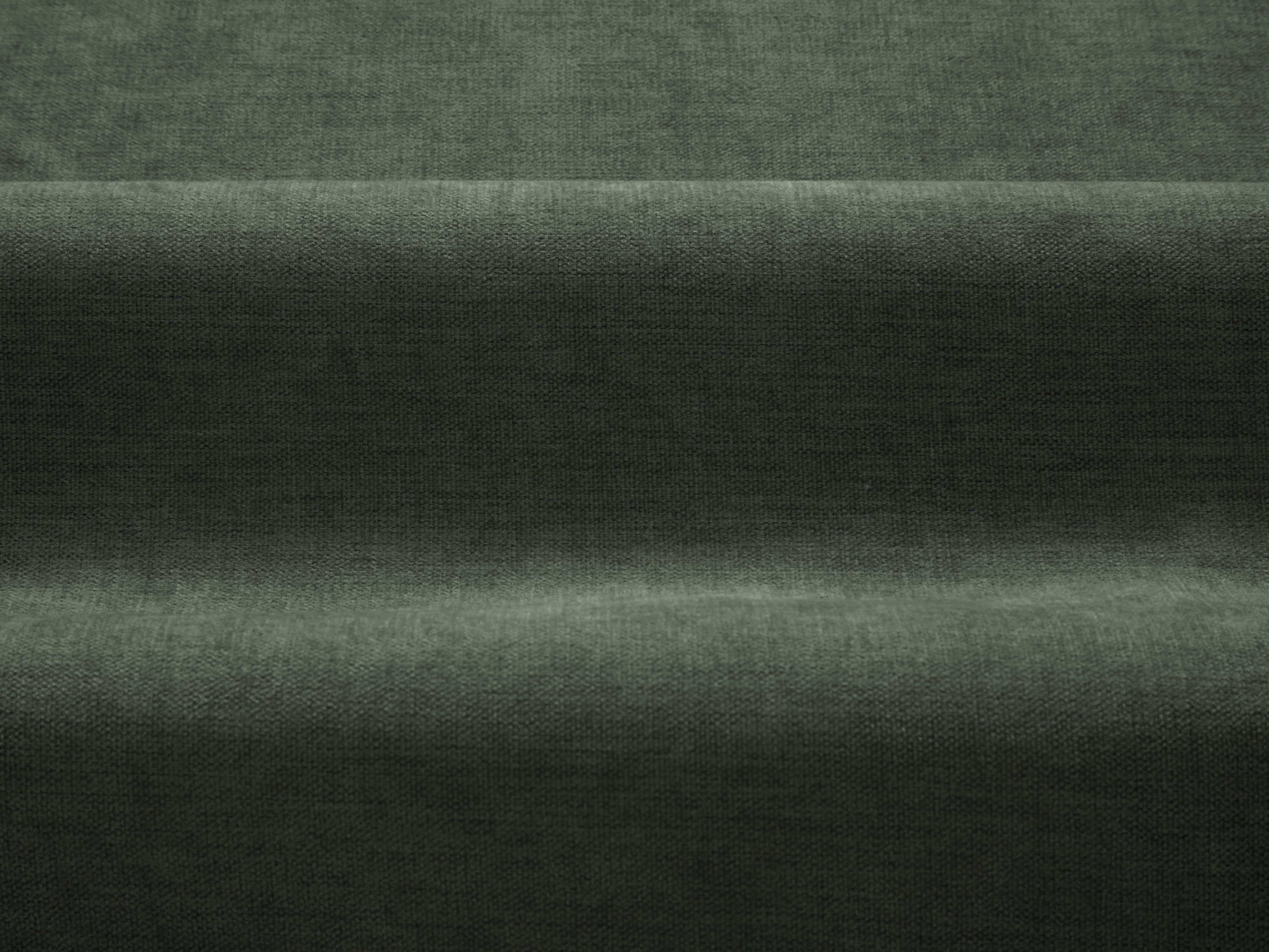 Rechtsseitige Eckcouch ADA grün Chenille