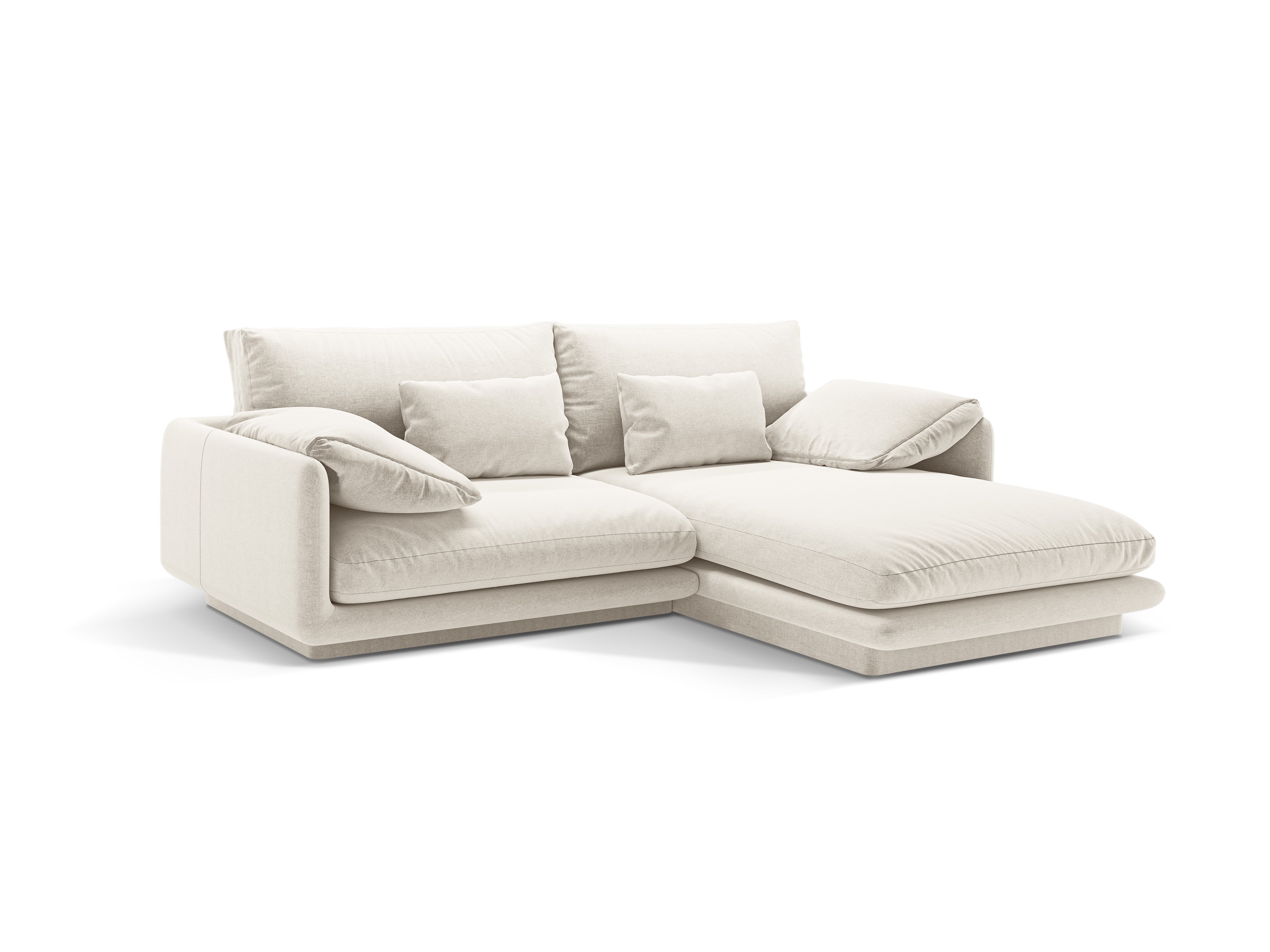 Rechtshänder 3-Personen-Eck-Turin-Elfenbein