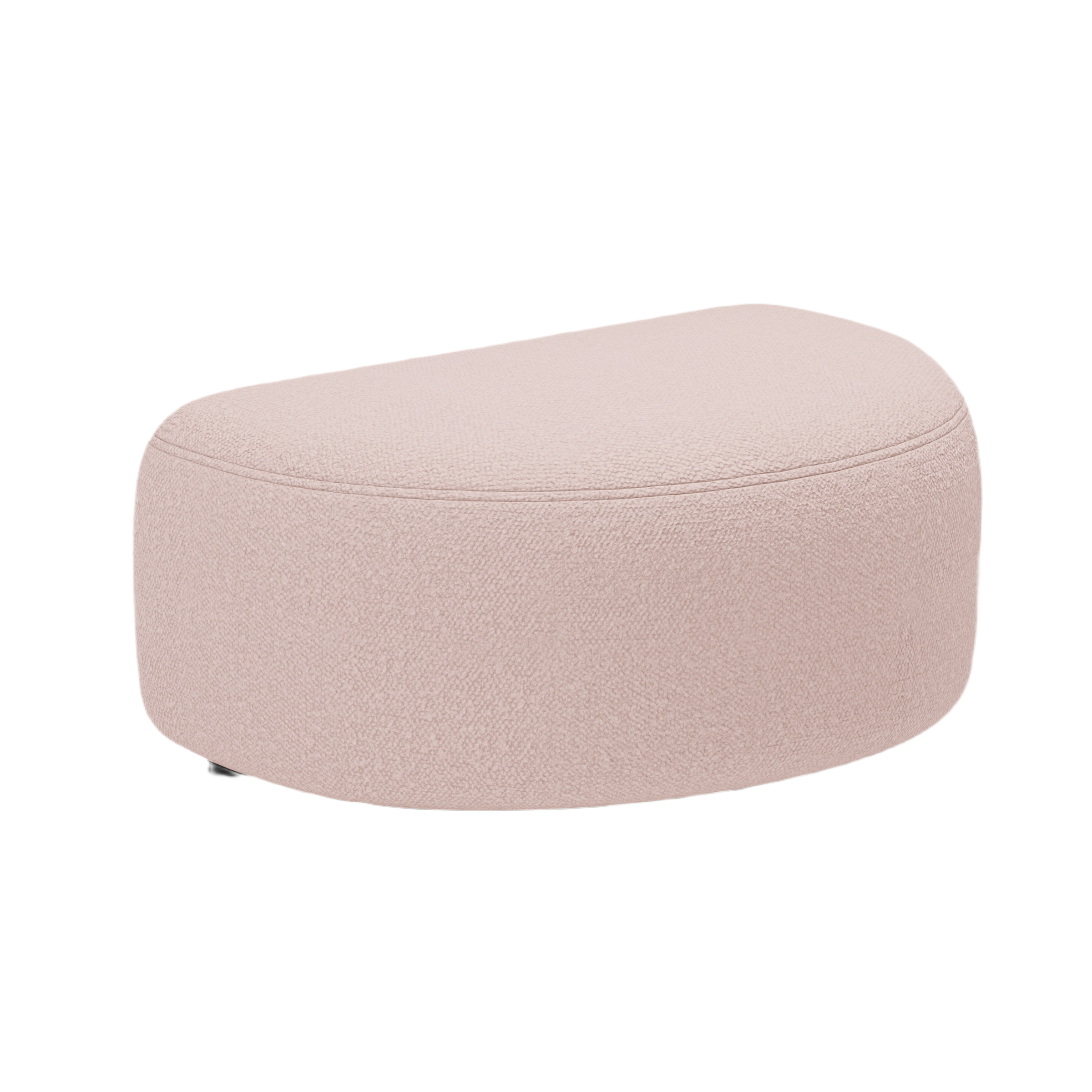 Pouf KATE rosa Boucle