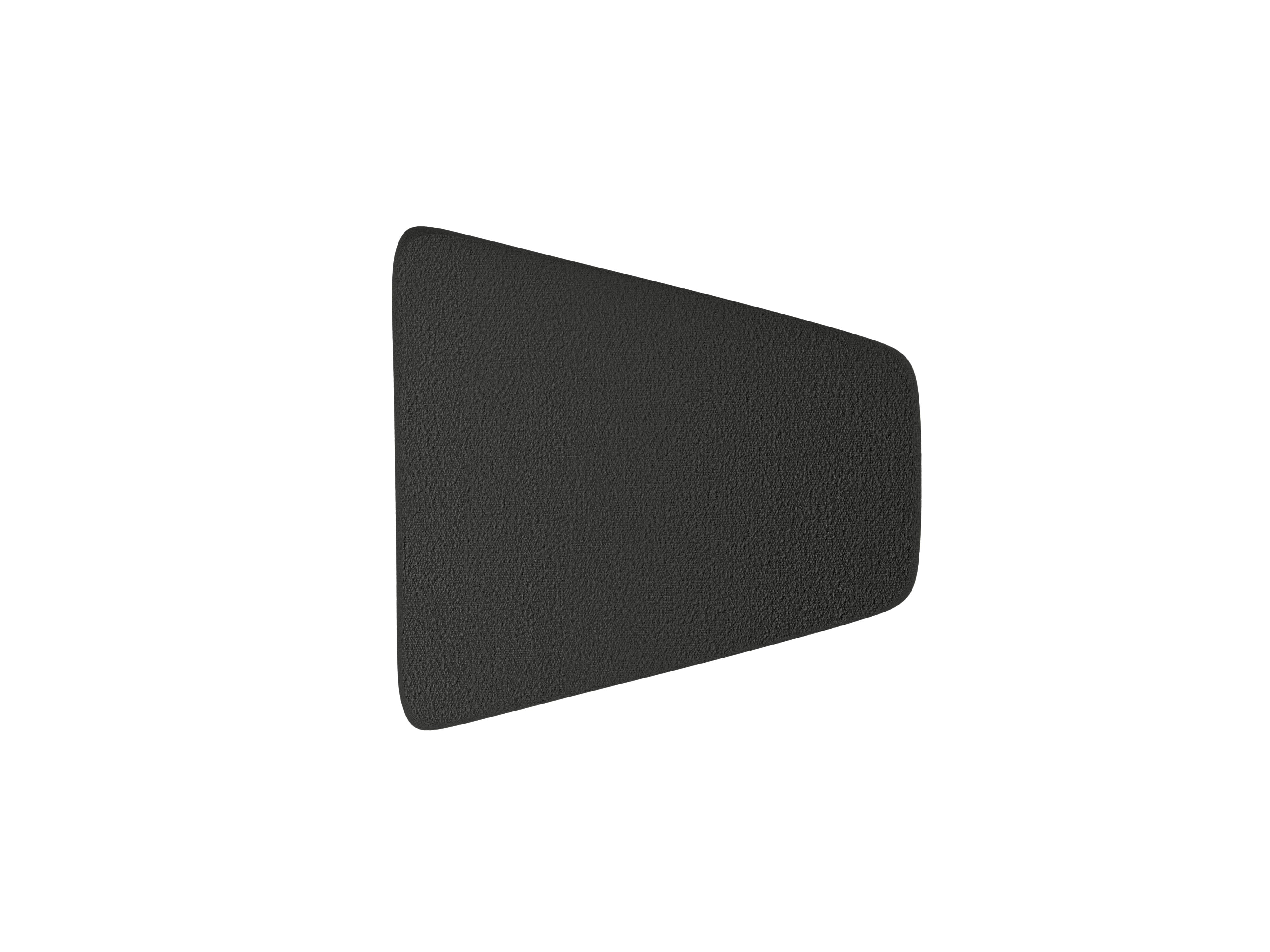 Poef / module MILEY zwarte boucle