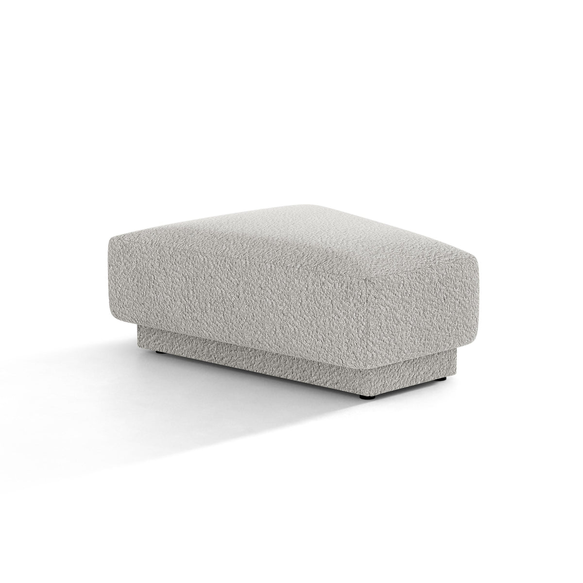 Puf / moduł MILEY jasnoszary boucle – Micadoni