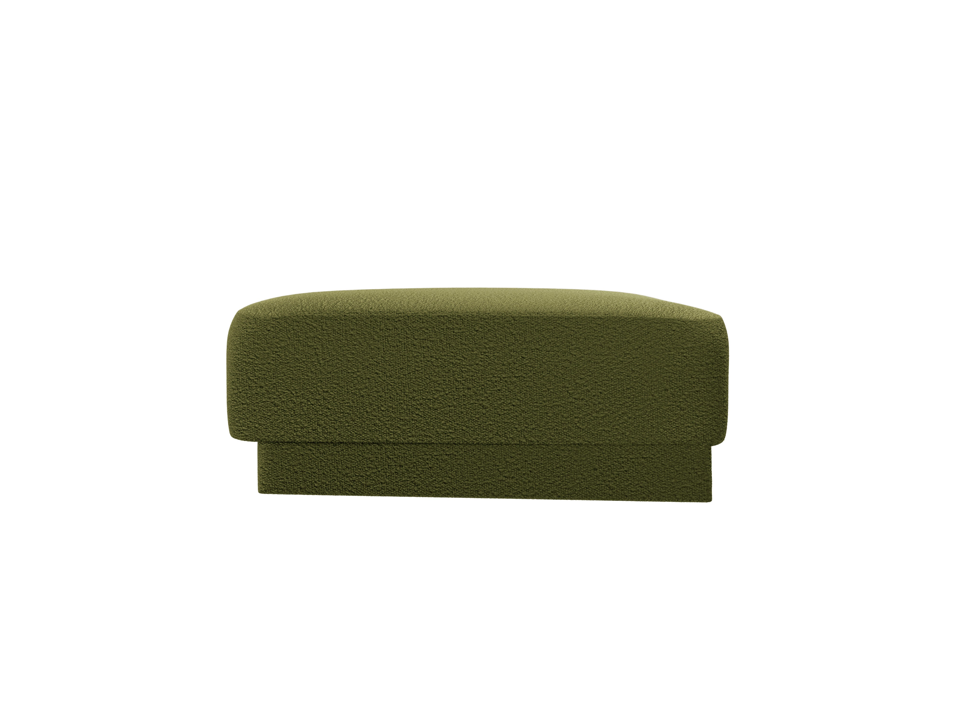 Pouf / Modul MILEY grüner Boucle