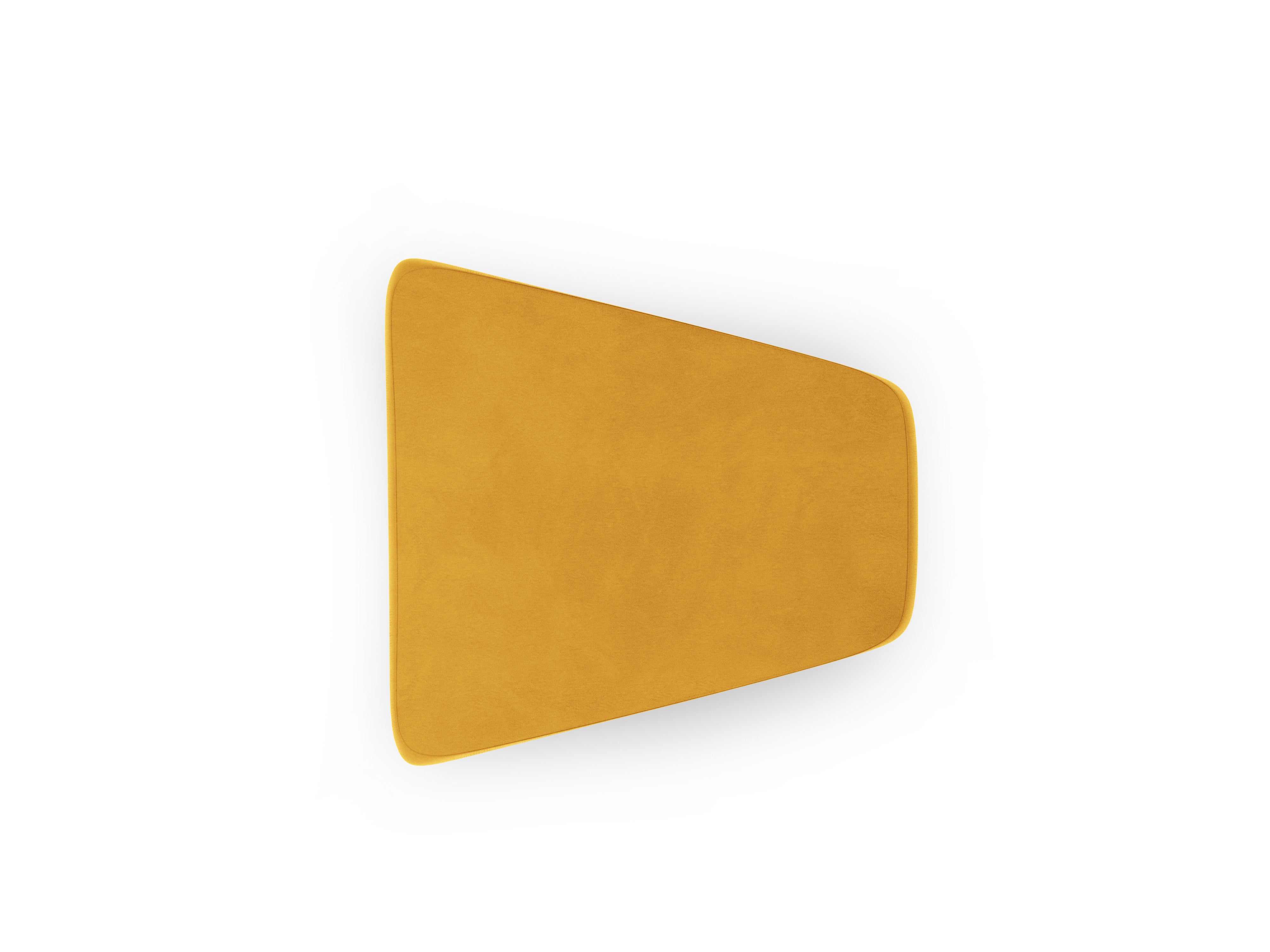 Puf / fluwelen module MILEY geel