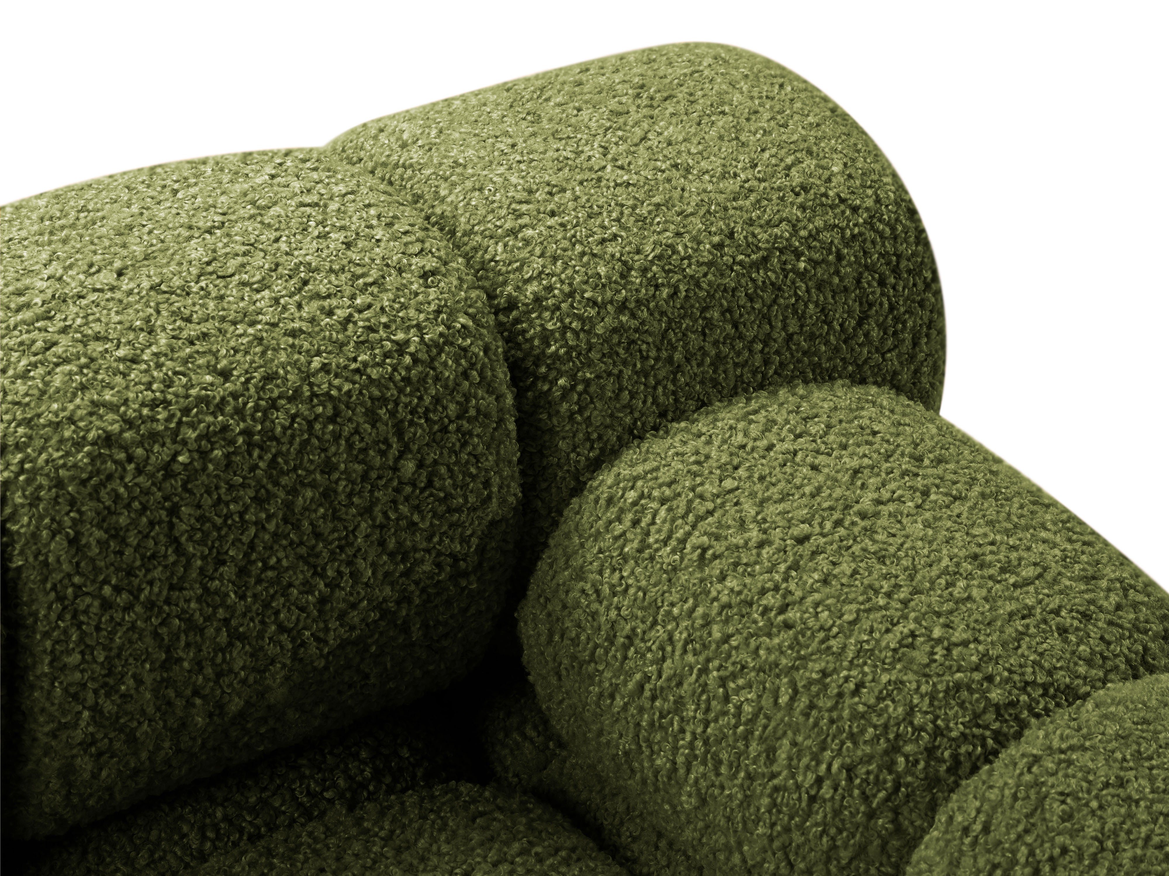 Modulaire open linker BELLIS bank in groene boucle