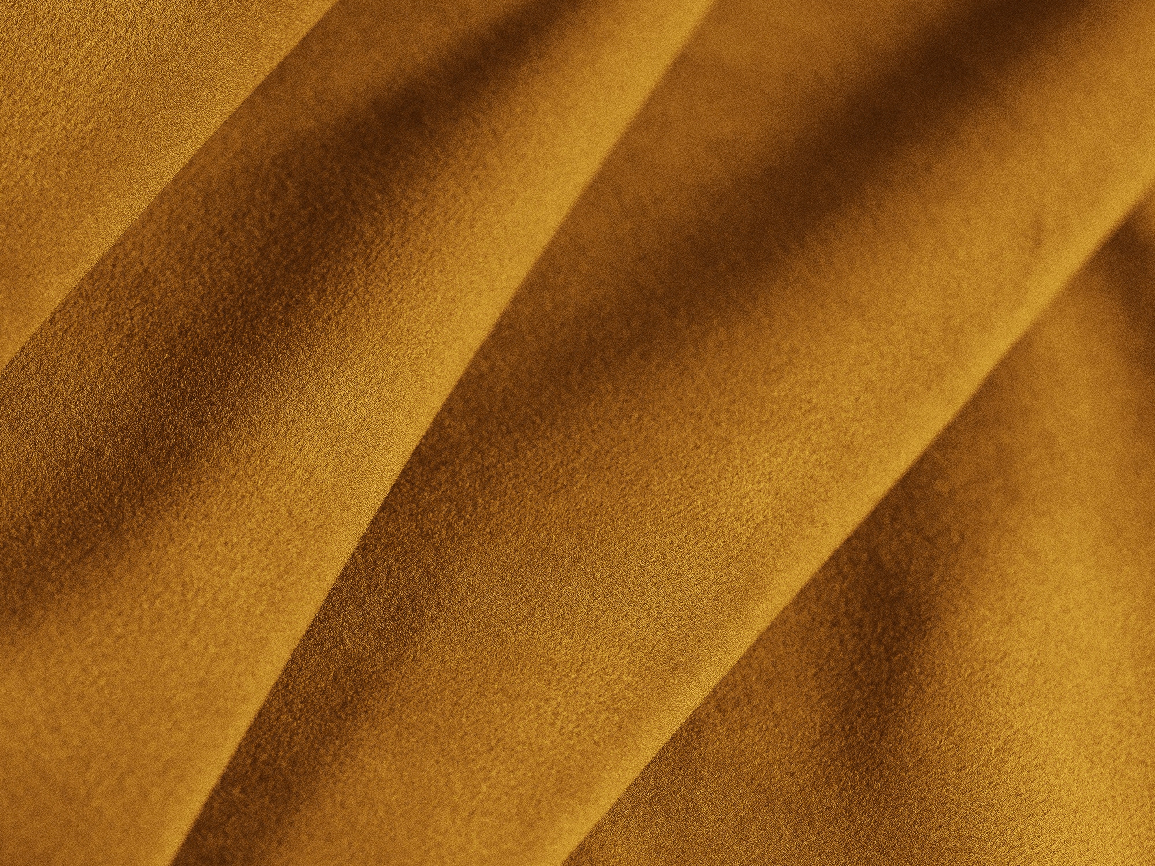 Geel 7-persoons rechtse modulaire fluwelen hoekbank MILEY