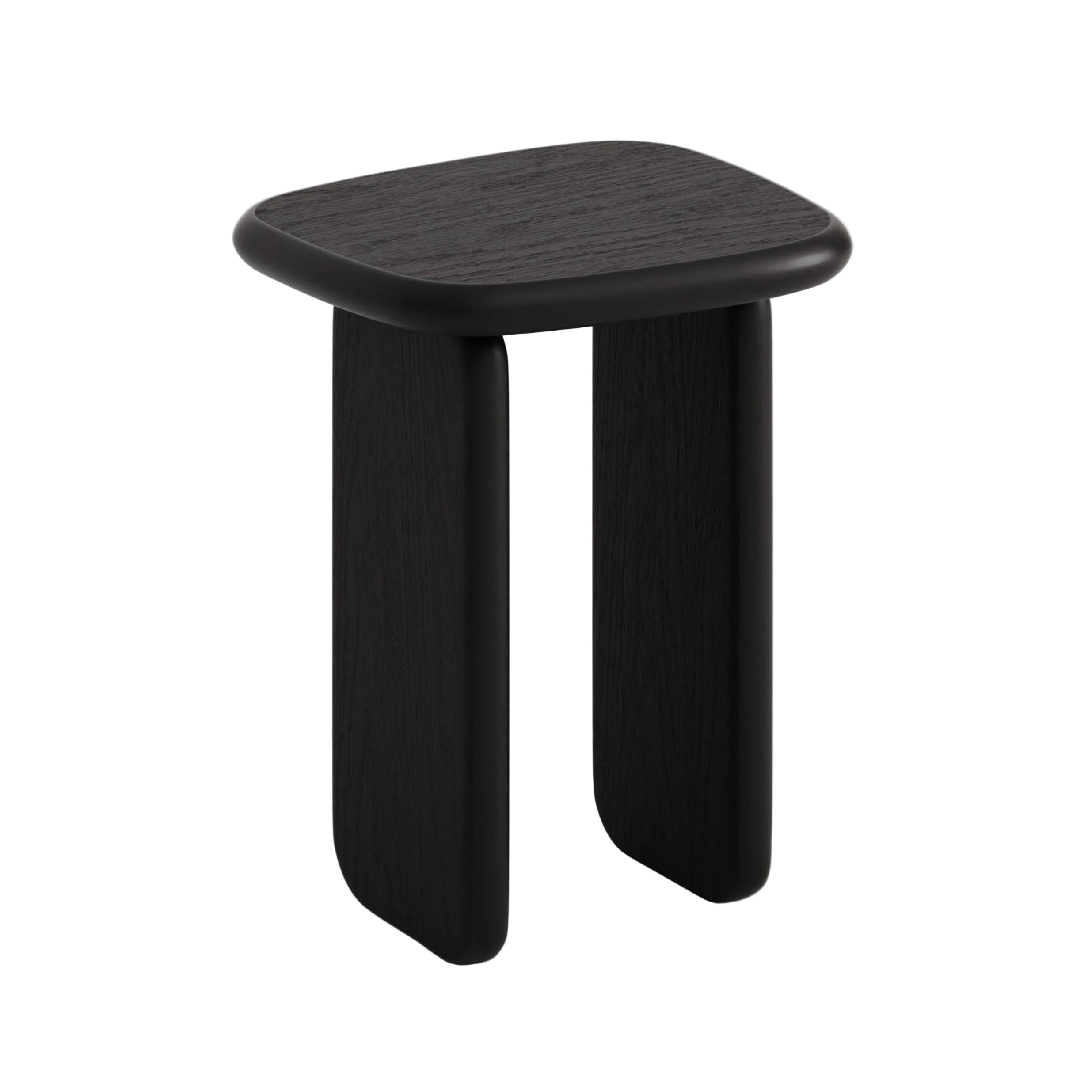 zijtafel LANA zwart eiken