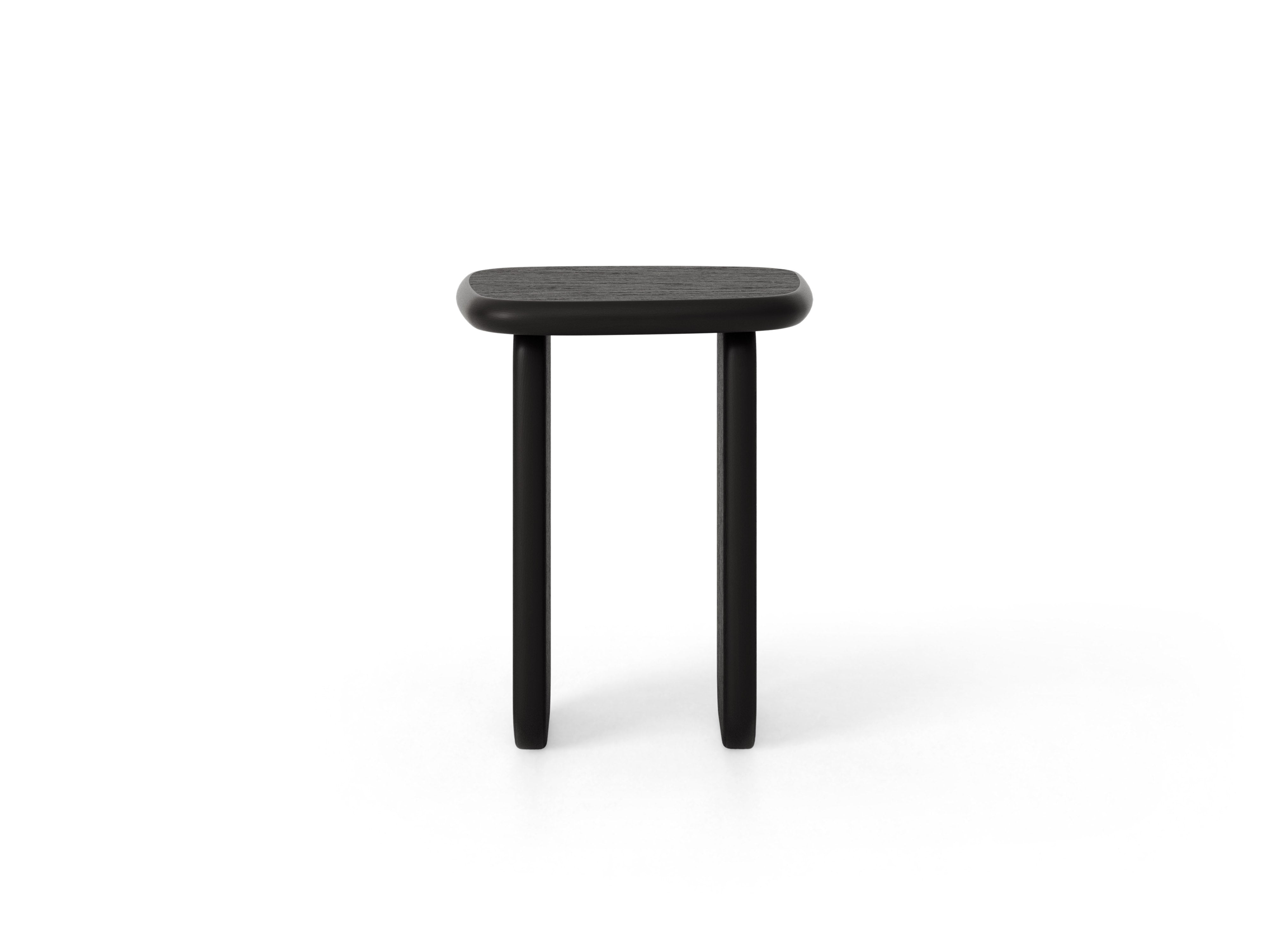 zijtafel LANA zwart eiken
