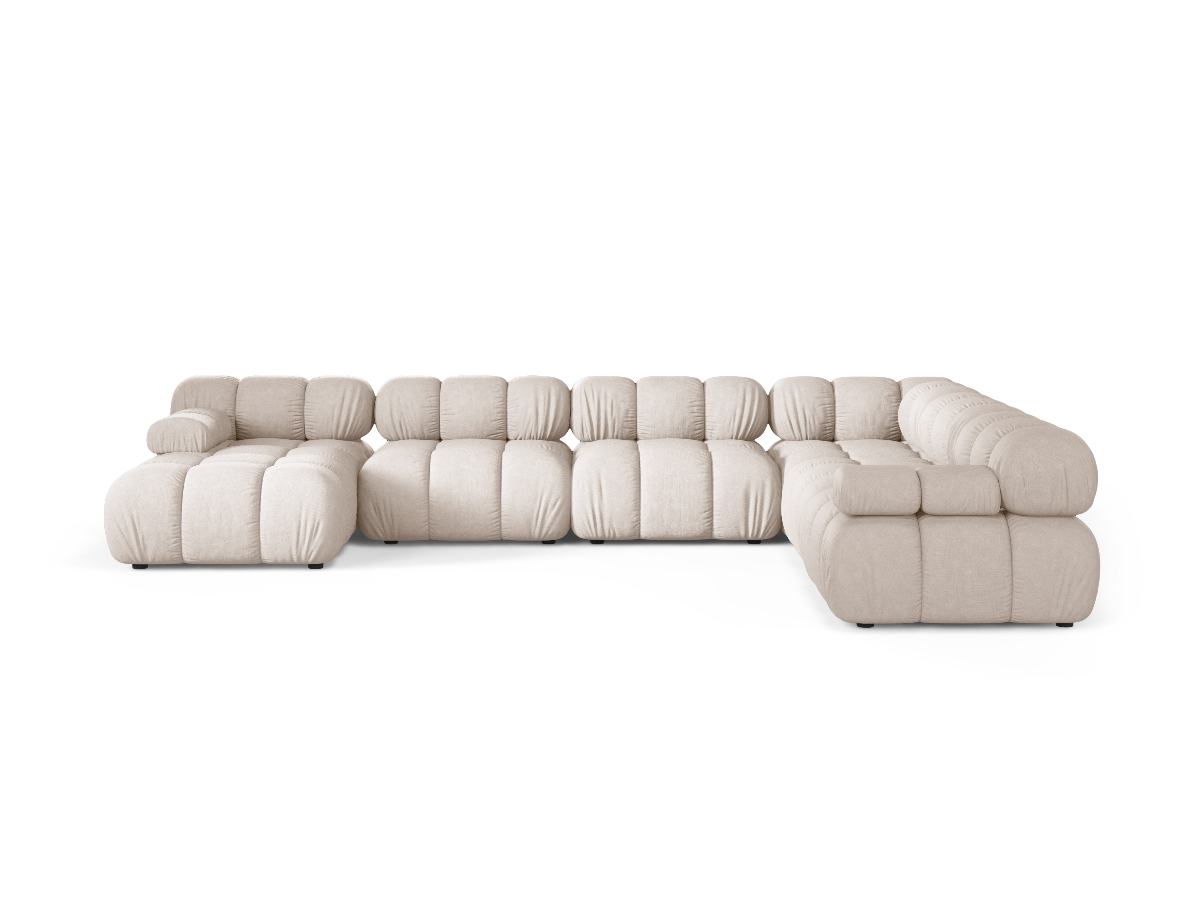 Panoramische rechterhoek BELLIS beige