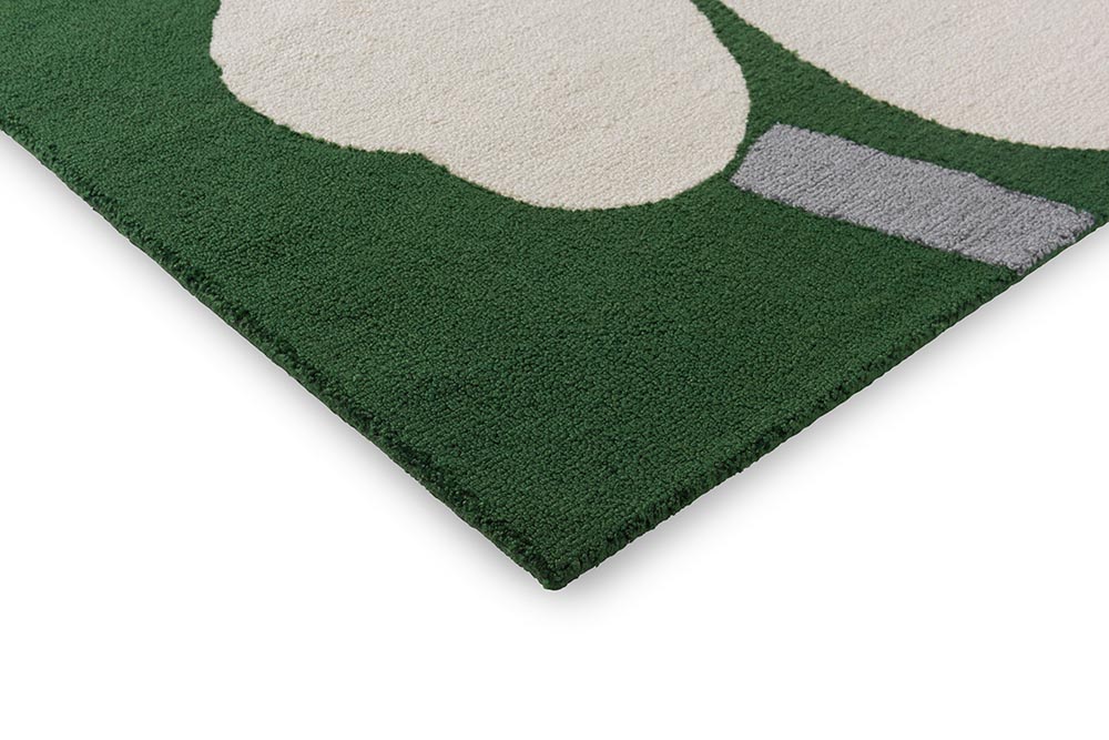 UNIKKO 60TH ANNIVERSARY outdoor rug green-beige