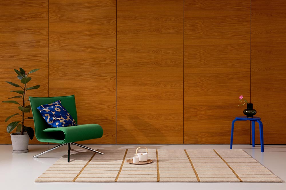 Vloerkleed TILISKIVI BRONS GEEL beige