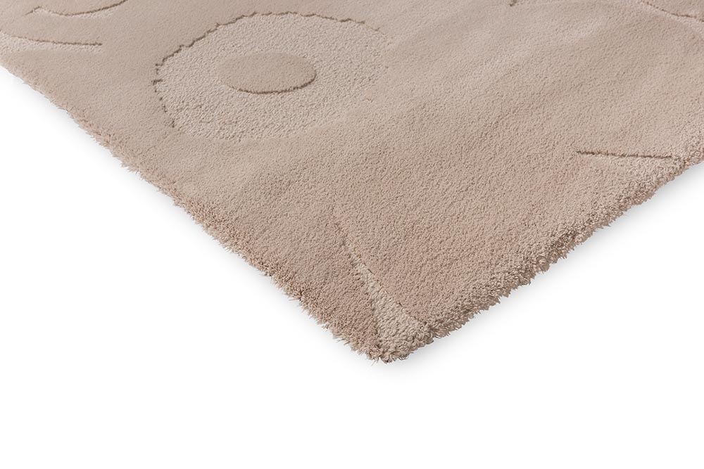 Wollteppich einzigartiger Beige