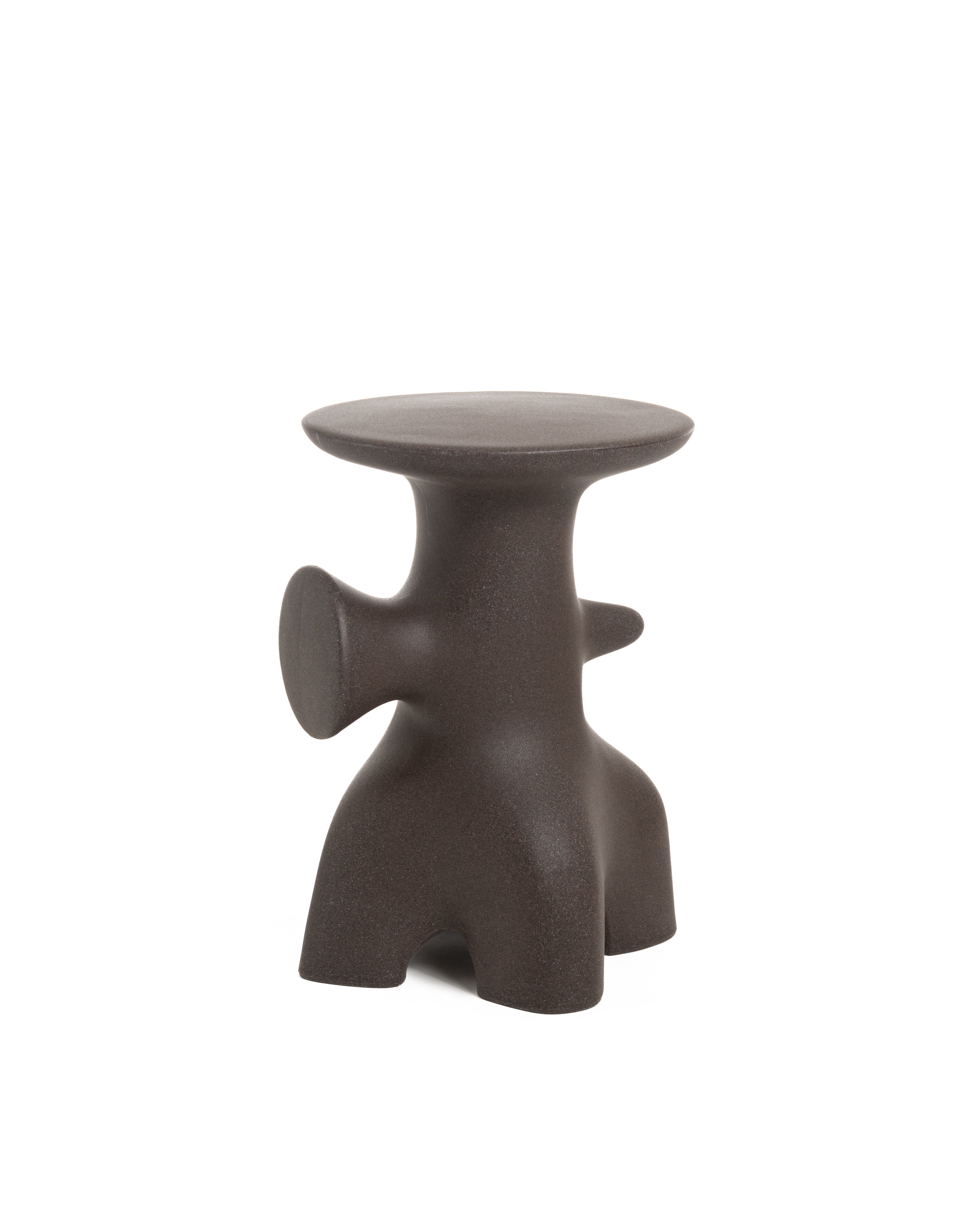 Bijzettafel ARCHEO donkerbruin
