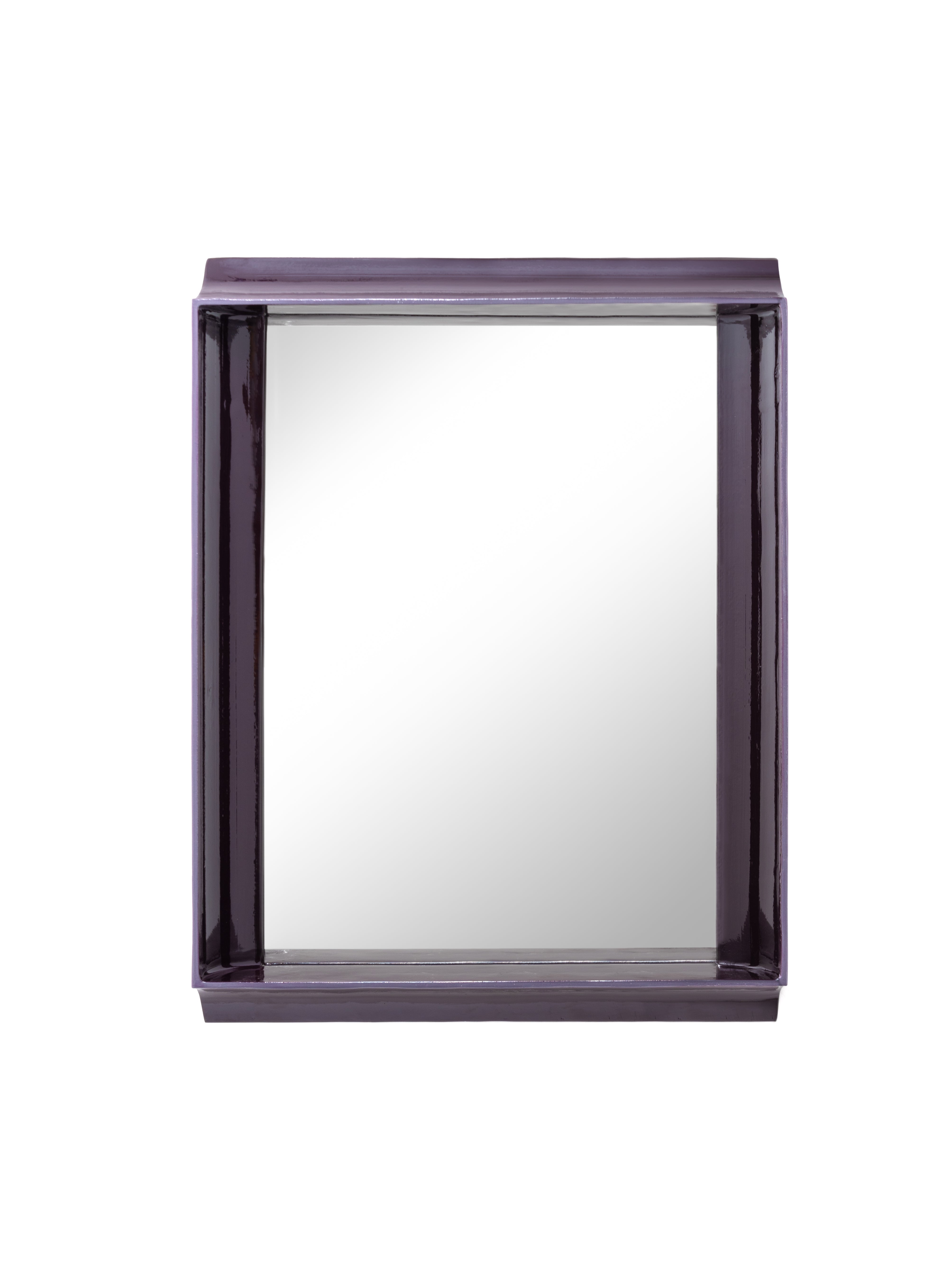 COVES purple wall mirror