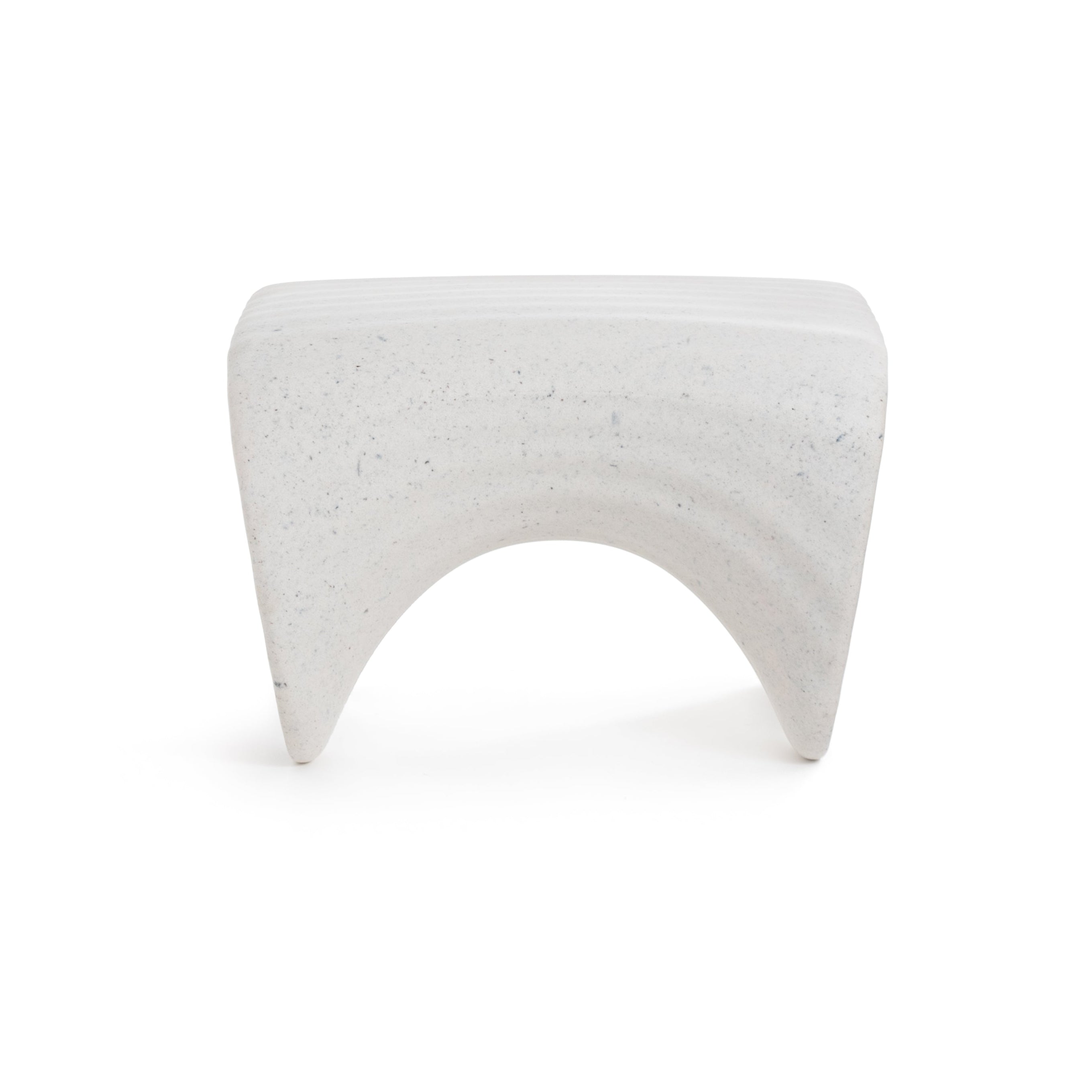 IN-SIDE white garden stool