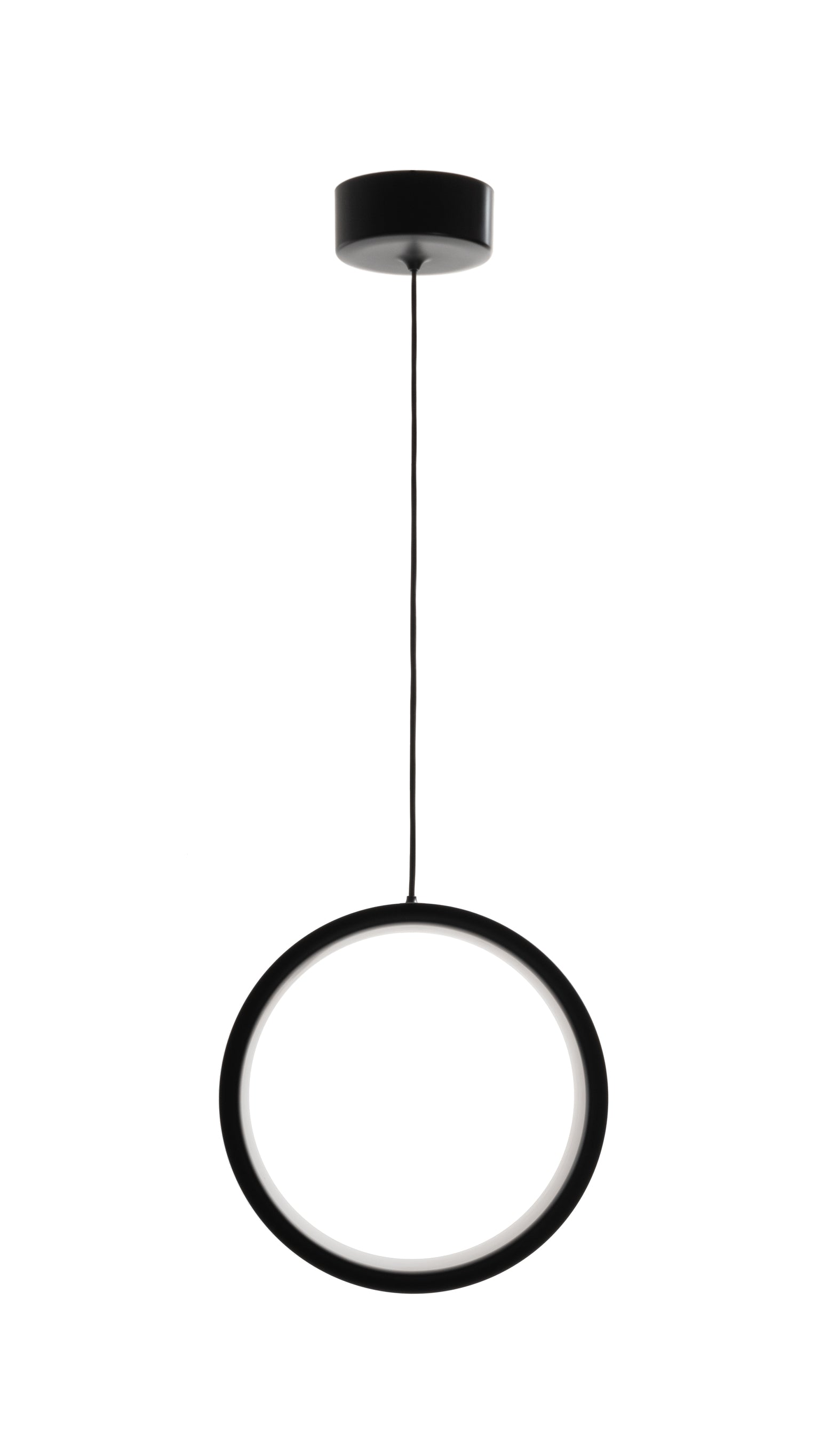 LOST pendant lamp black with white