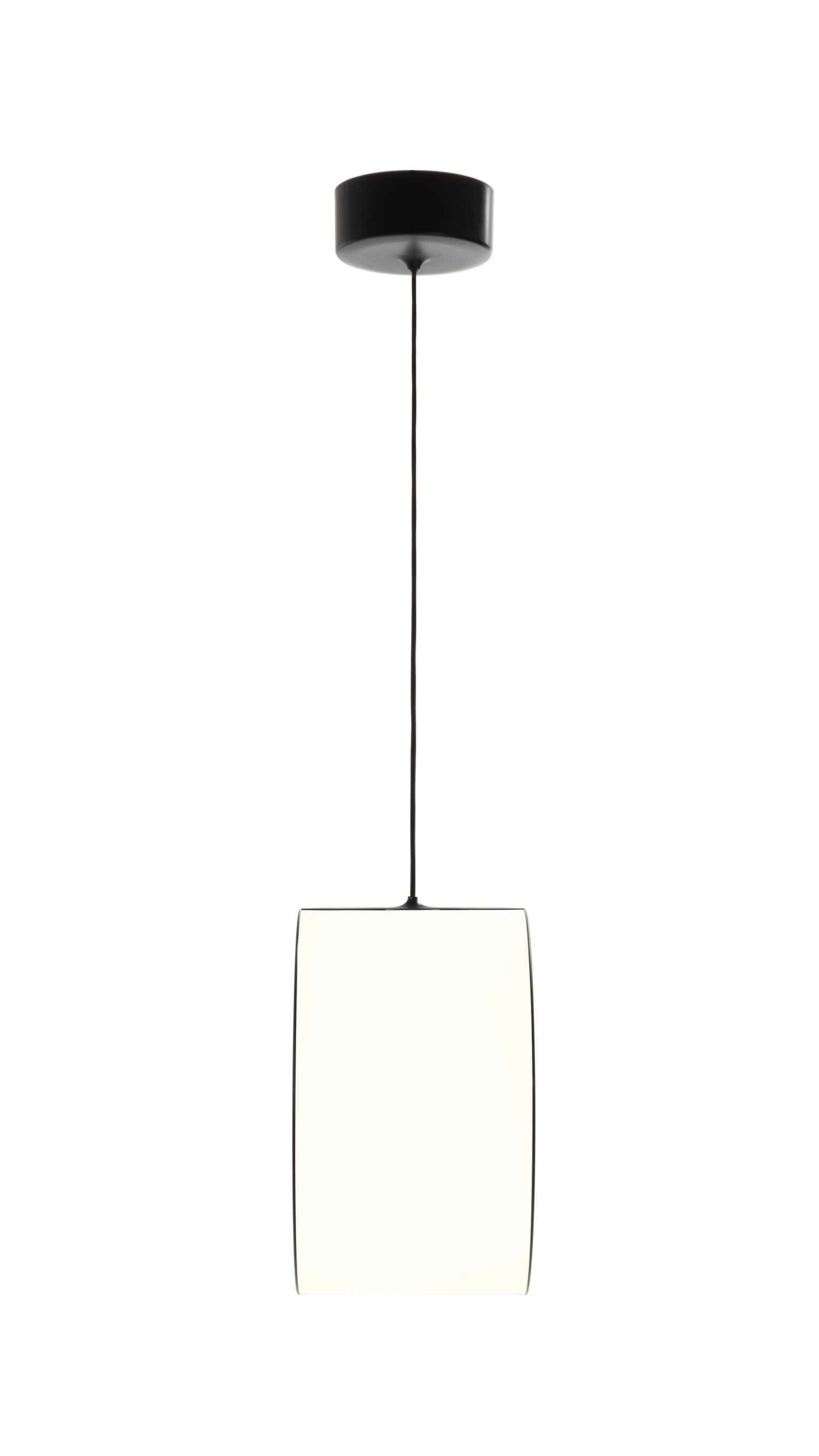 LOST pendant lamp black with white