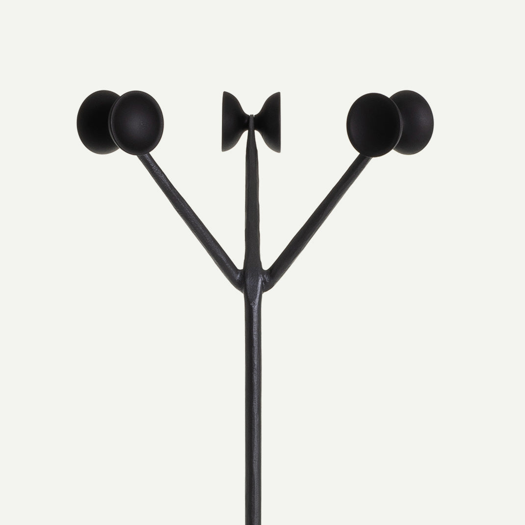 Stehender Kleiderständer OFFICINA schwarz