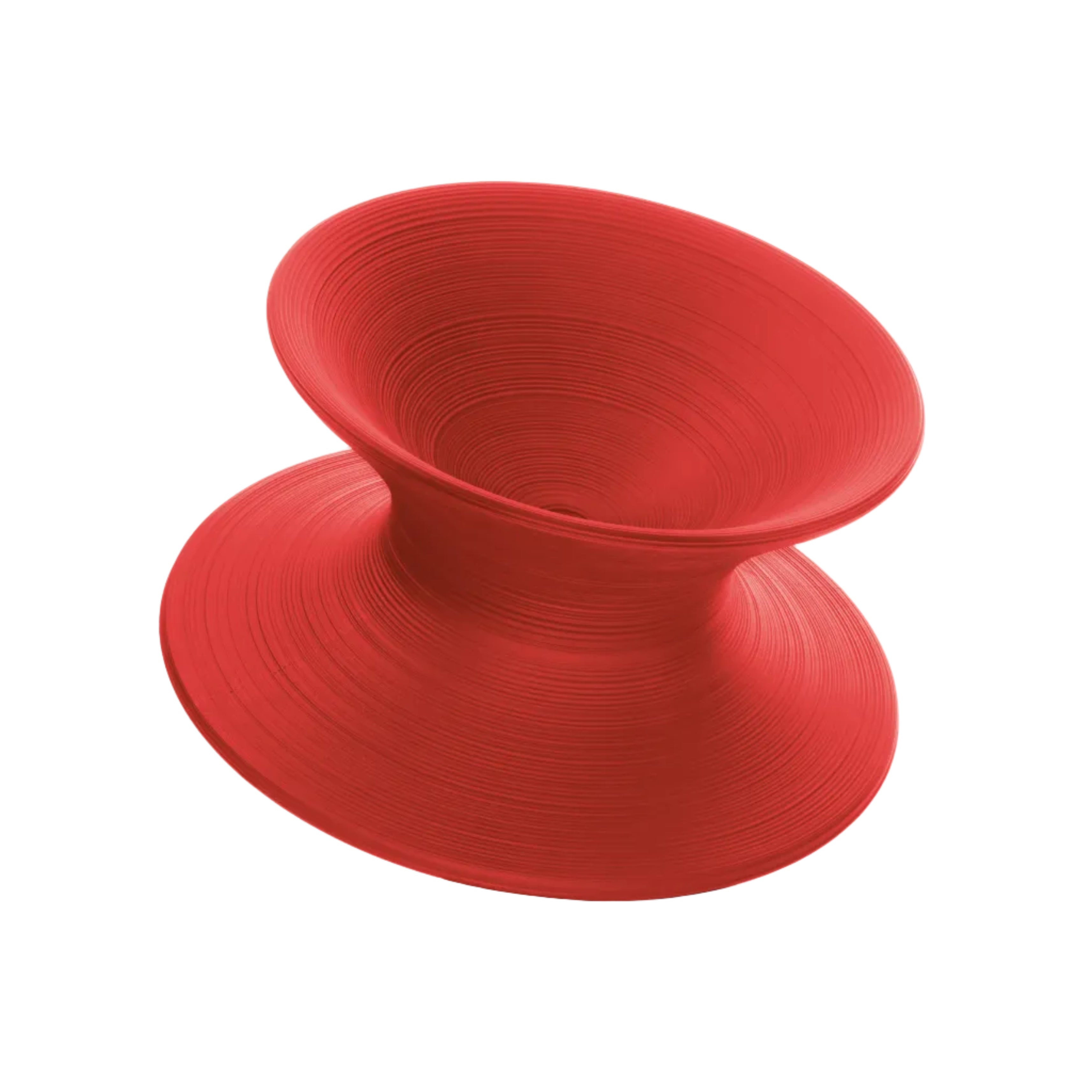 Rode SPUN draaistoel