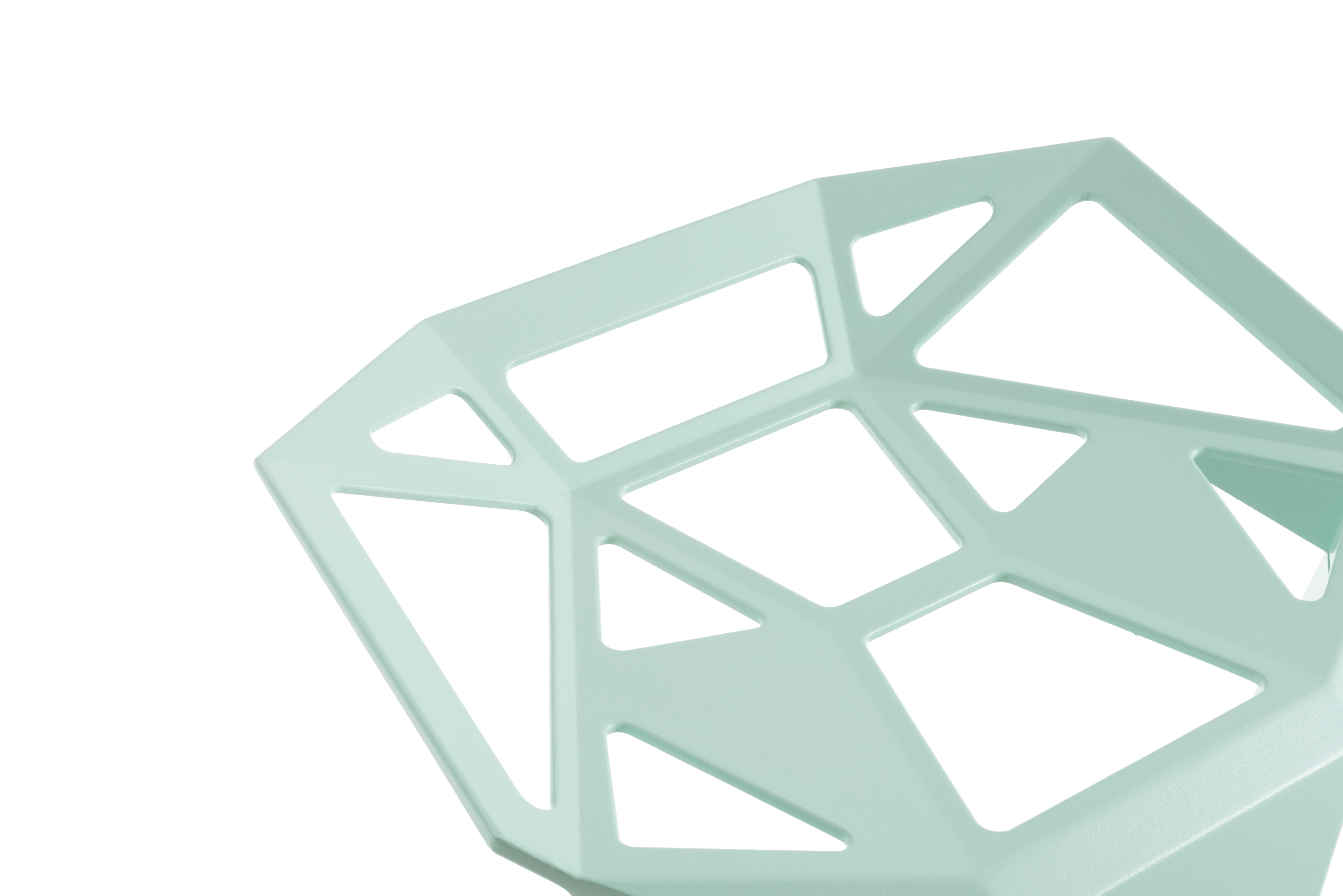 STOOL_ONE mint green stool