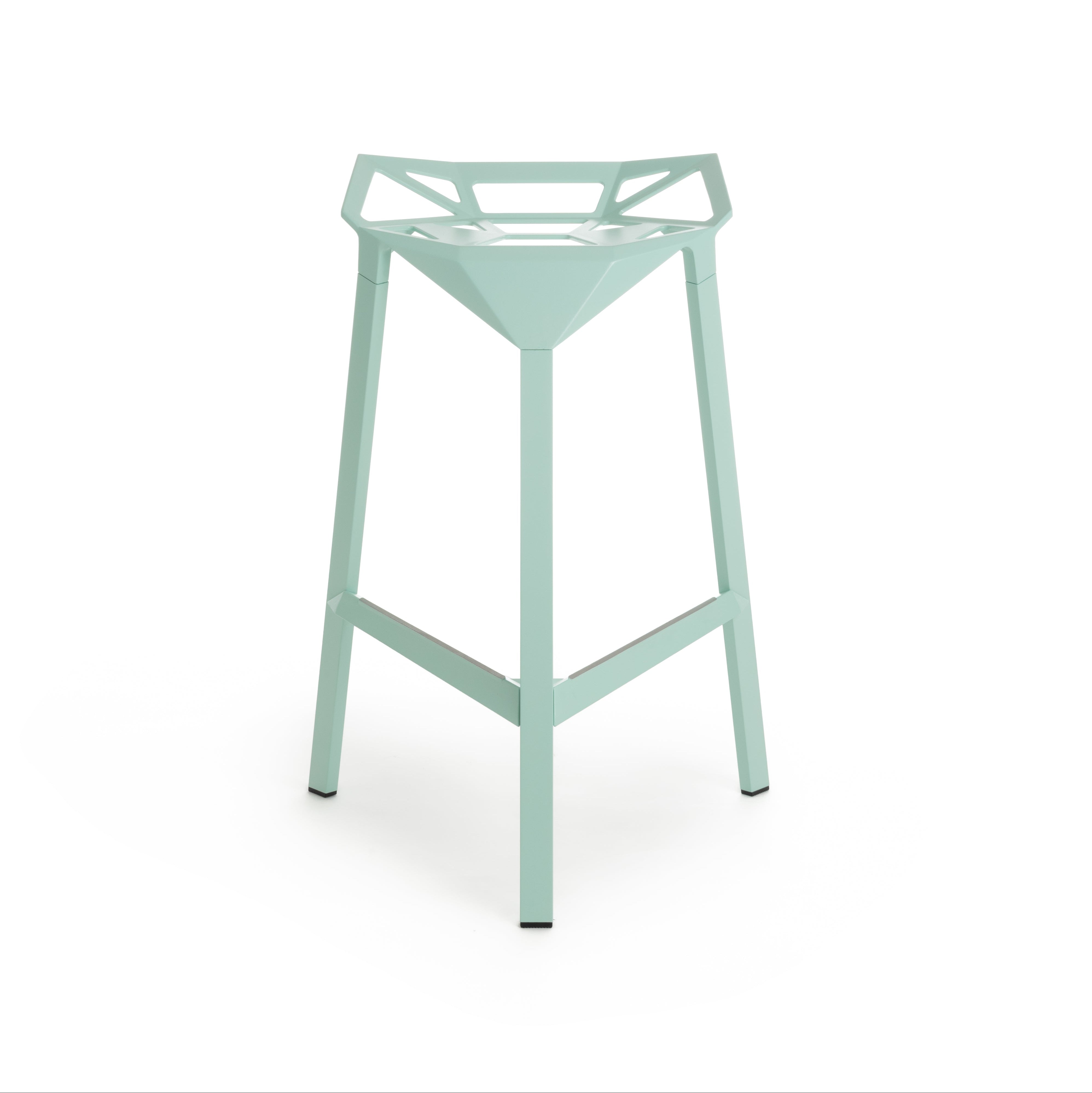 STOOL_ONE mint green stool