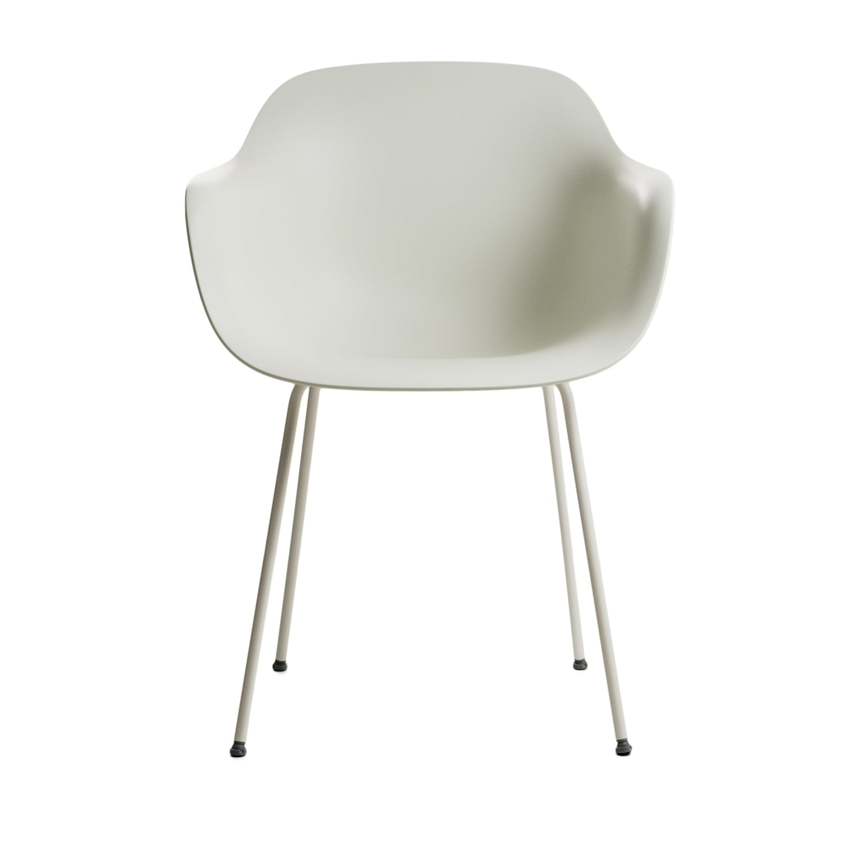 SUBSTANCE Sessel weiß mit Metallgestell